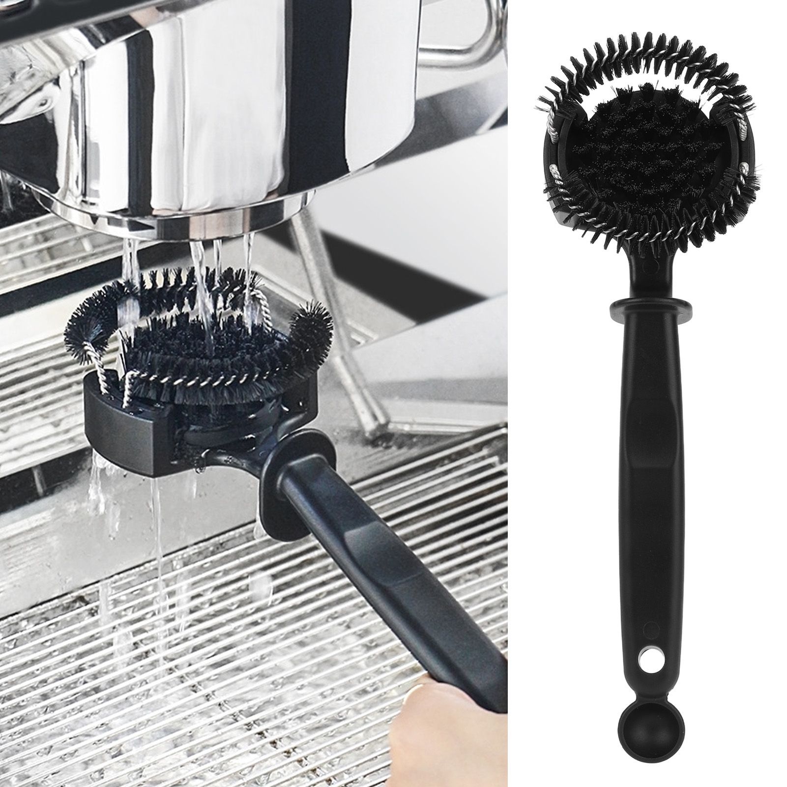 Coffee Machine Brewing Head Clean Brush Removable Coffee Maker Cleaning Brush view 12
