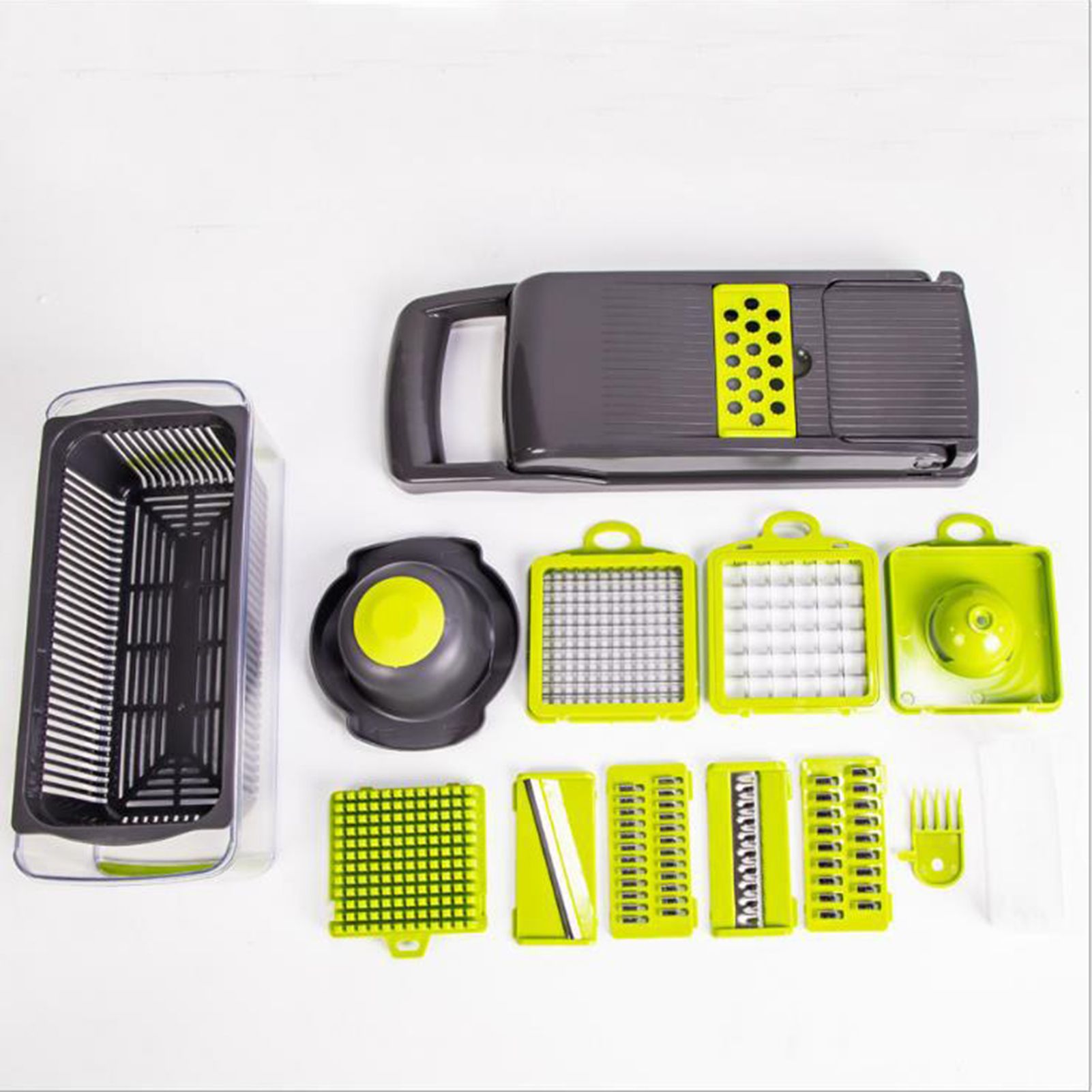 Vegetable Chopper 15 in 1 Vegetable Cutter Household Potato Chopper Radish view 12