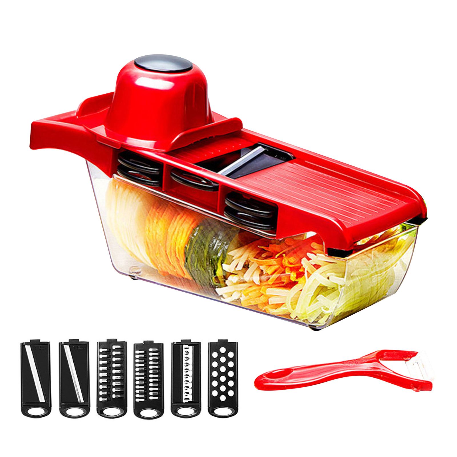 6 in 1 Vegetable Slicers Kitchen Multifunctional Food Potato Veggie Chopper