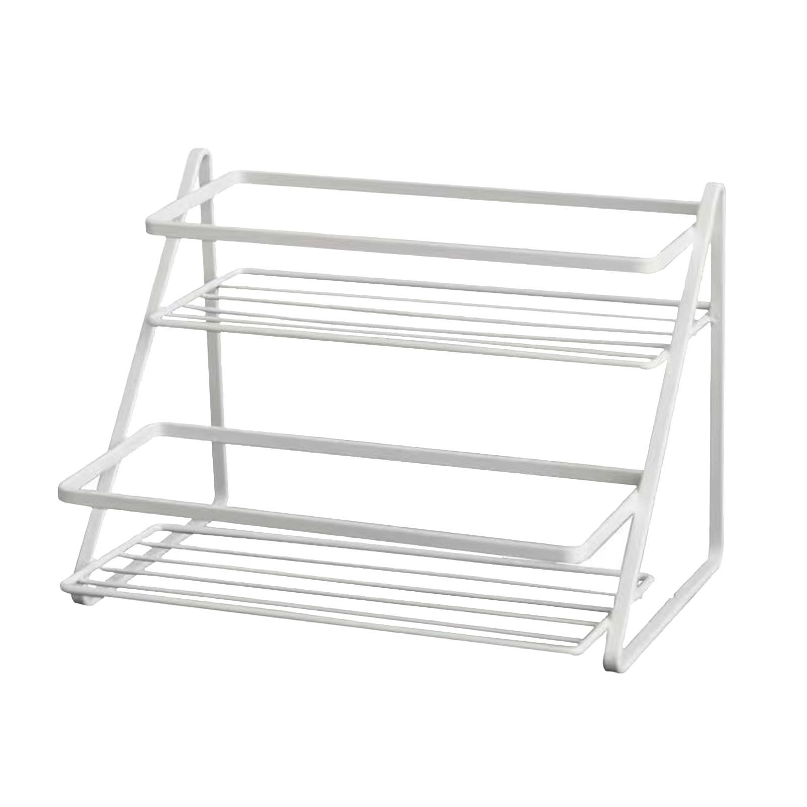 Kitchen Countertop Storage Rack Space Saving Multifunctional 2 Tiers Spice