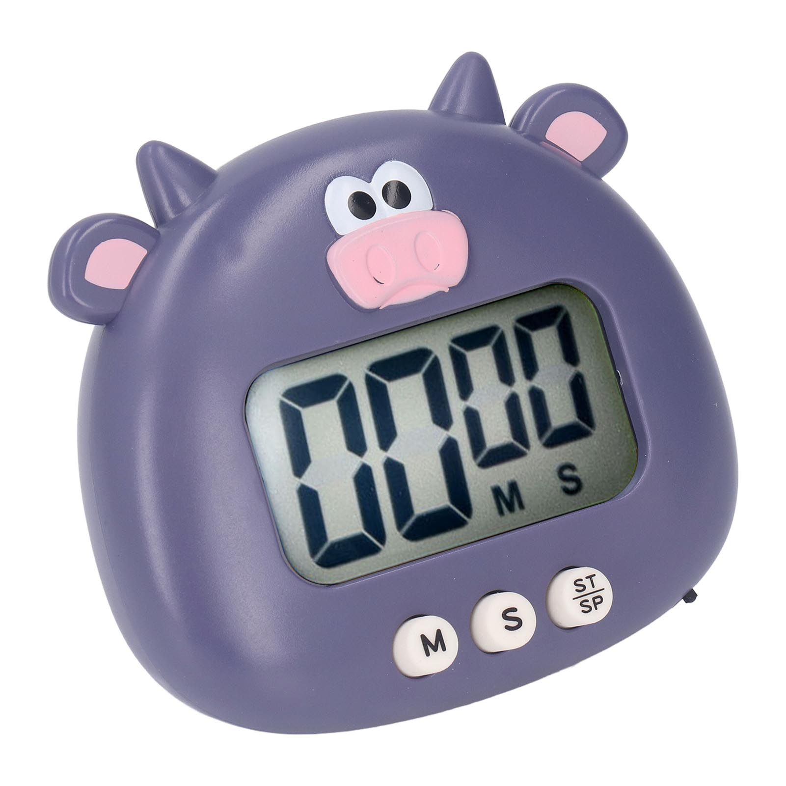 Digital Kitchen Timer Countup Countdown Cartoon Animal Sound Flash Alert Easy view 7