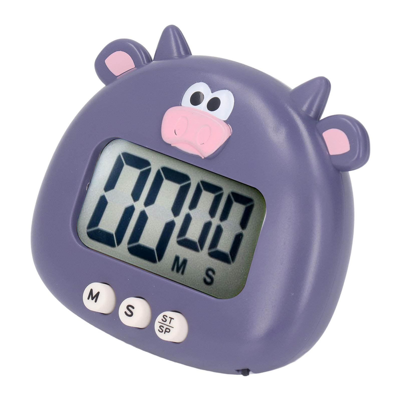 Digital Kitchen Timer Countup Countdown Cartoon Animal Sound Flash Alert Easy view 8