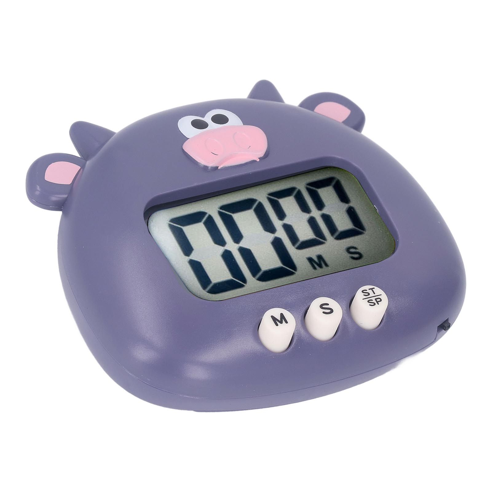 Digital Kitchen Timer Countup Countdown Cartoon Animal Sound Flash Alert Easy view 9