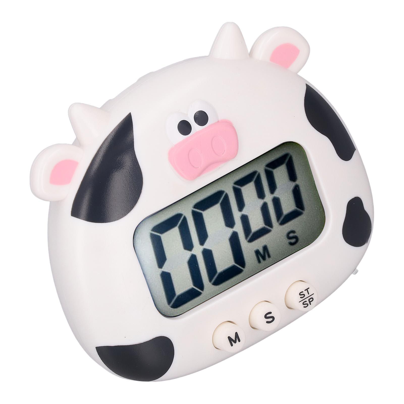Digital Kitchen Timer Countup Countdown Cartoon Animal Sound Flash Alert Easy view 3