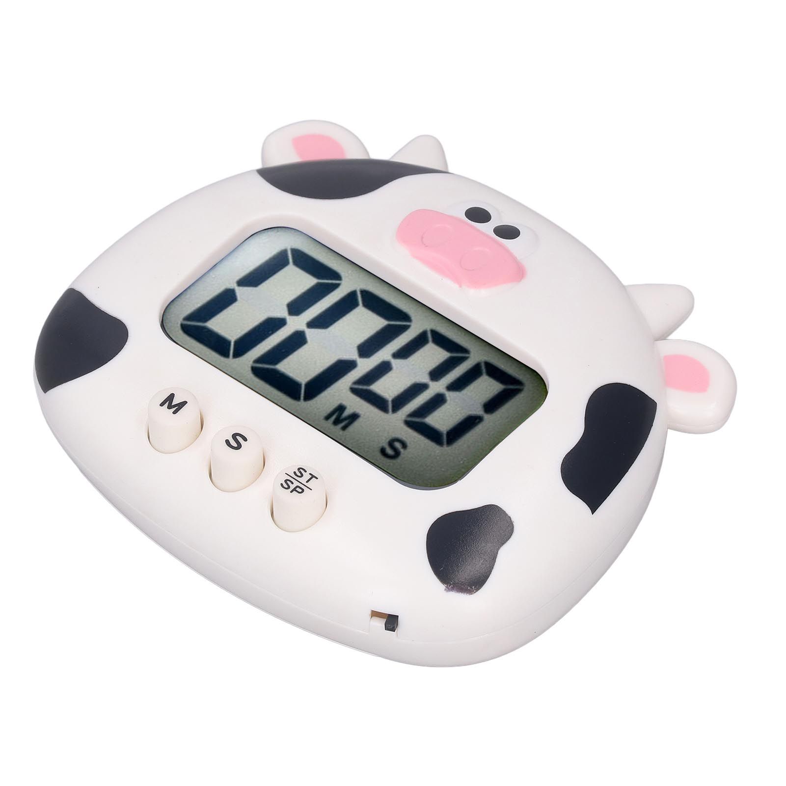 Digital Kitchen Timer Countup Countdown Cartoon Animal Sound Flash Alert Easy view 5