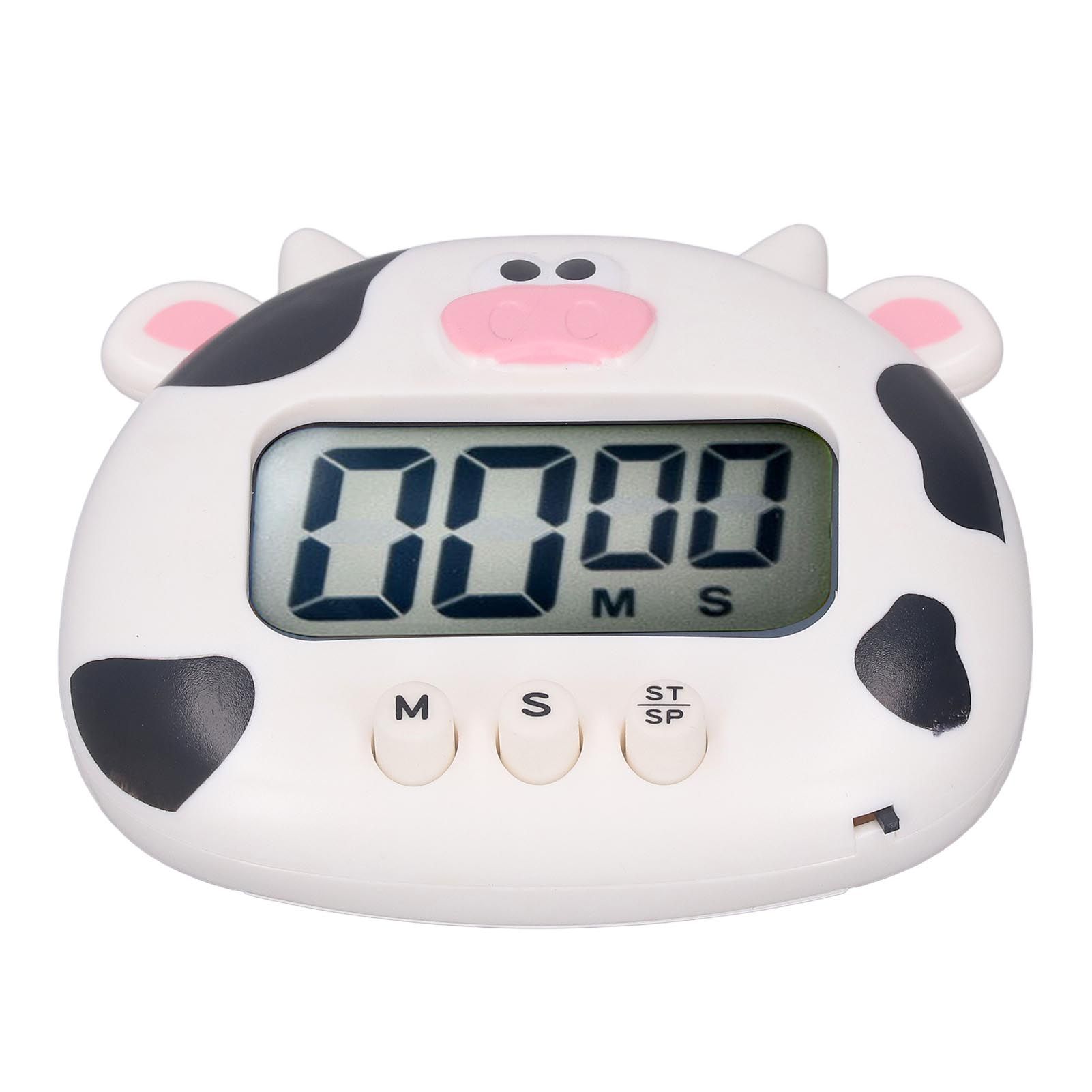 Digital Kitchen Timer Countup Countdown Cartoon Animal Sound Flash Alert Easy view 9