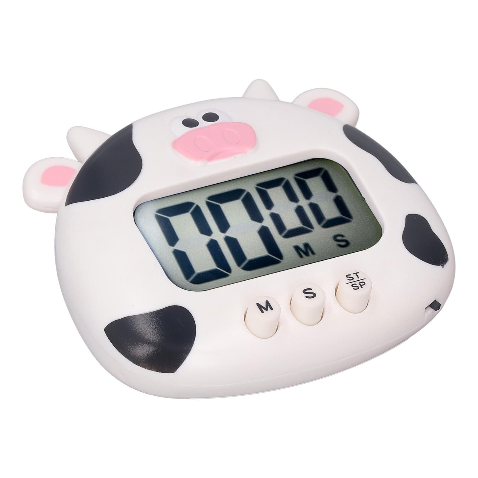 Digital Kitchen Timer Countup Countdown Cartoon Animal Sound Flash Alert Easy view 10