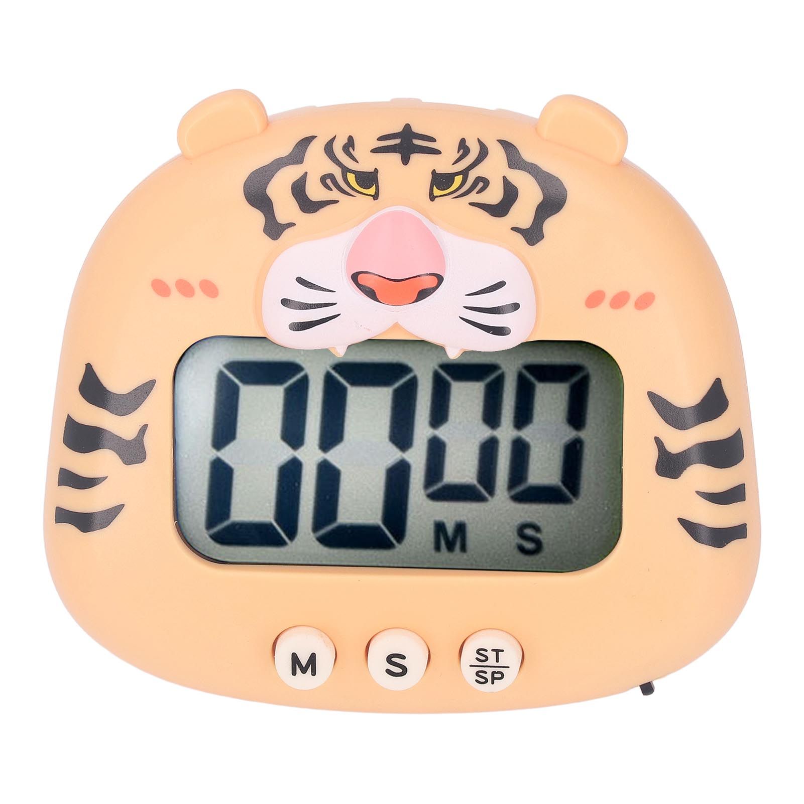 Digital Kitchen Timer Countup Countdown Cartoon Animal Sound Flash Alert Easy