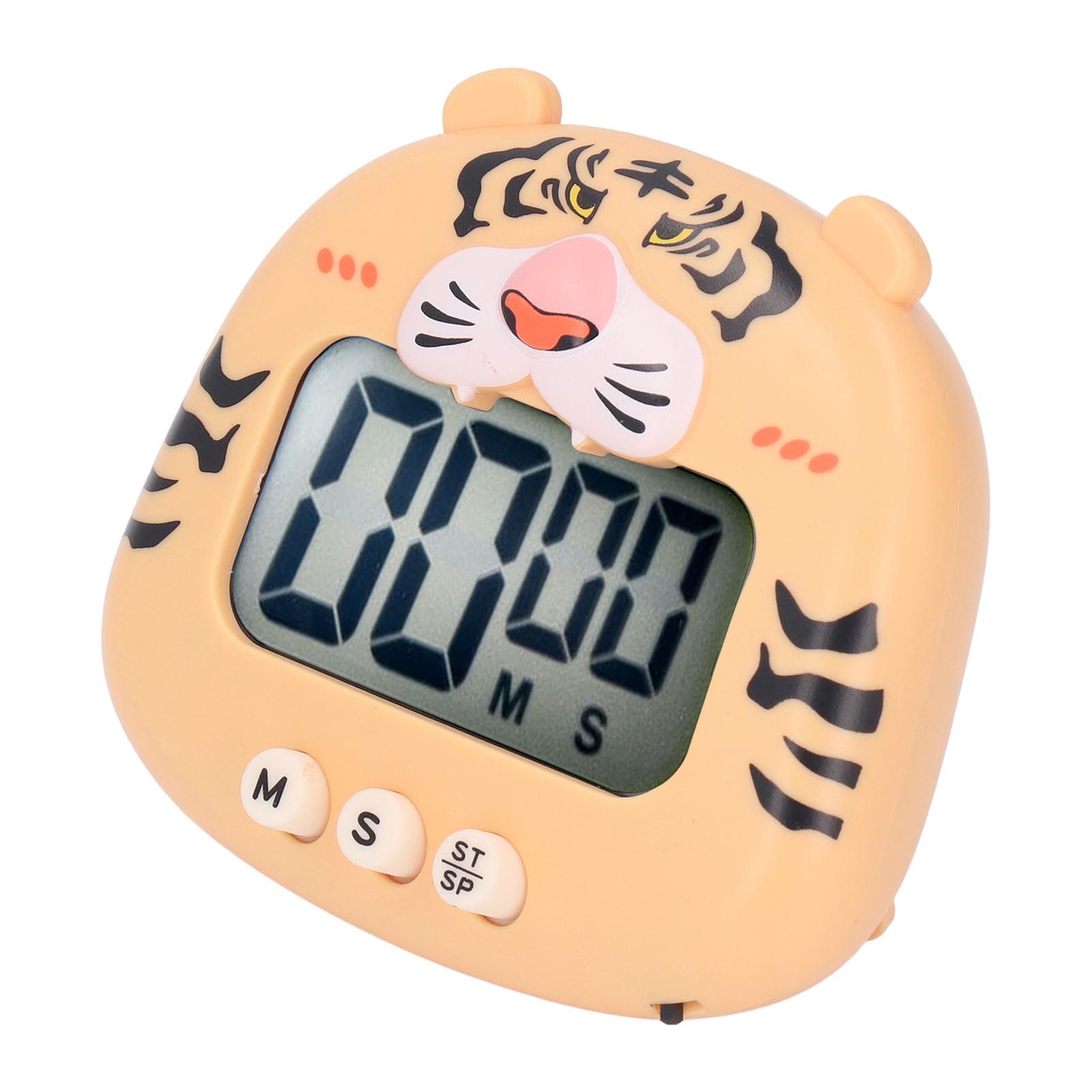 Digital Kitchen Timer Countup Countdown Cartoon Animal Sound Flash Alert Easy view 5