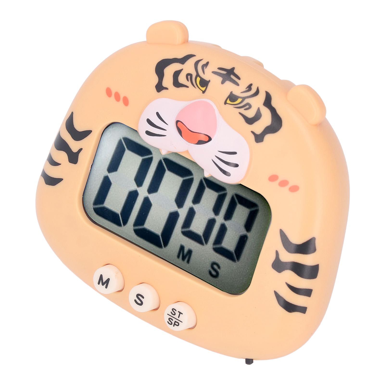 Digital Kitchen Timer Countup Countdown Cartoon Animal Sound Flash Alert Easy view 6