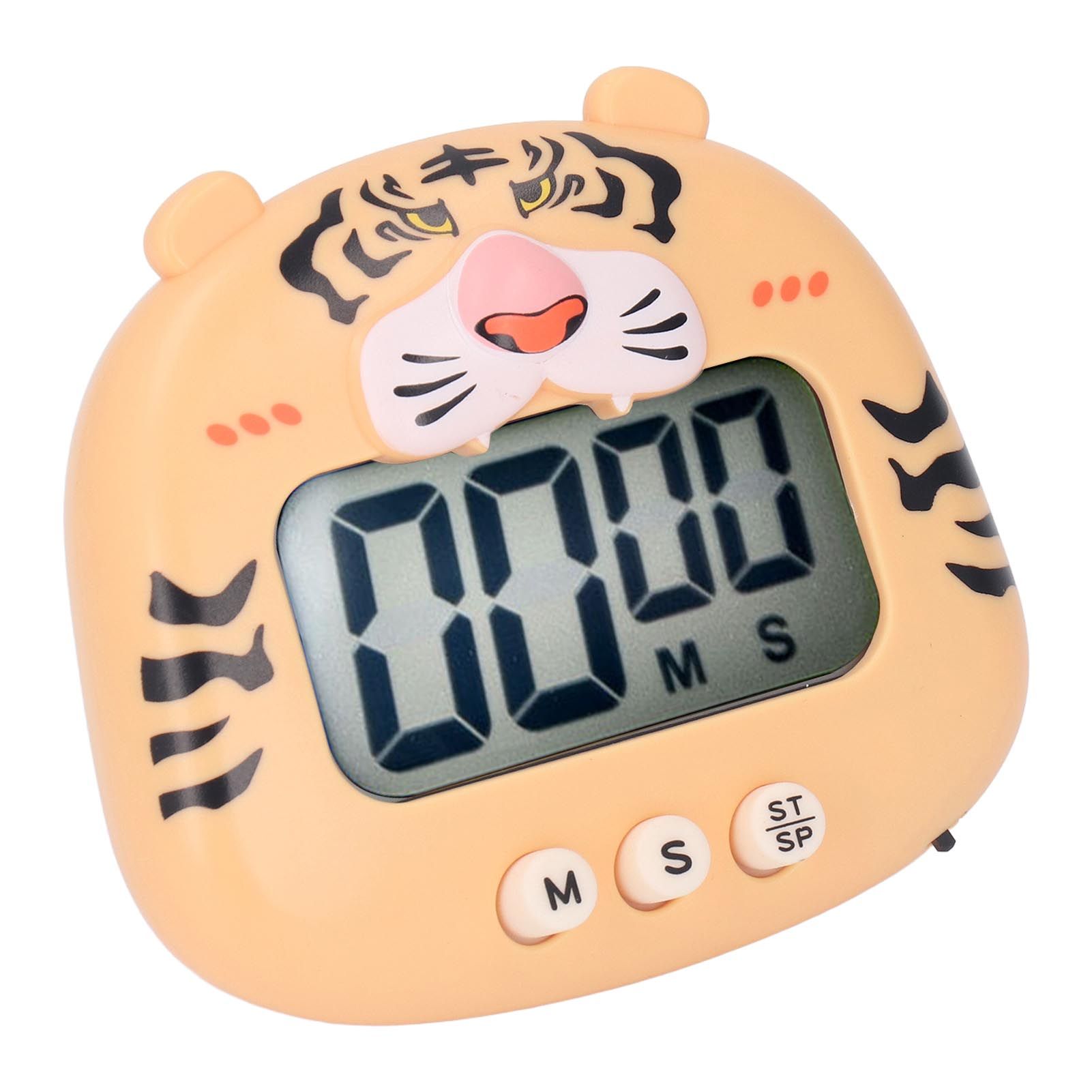 Digital Kitchen Timer Countup Countdown Cartoon Animal Sound Flash Alert Easy view 8