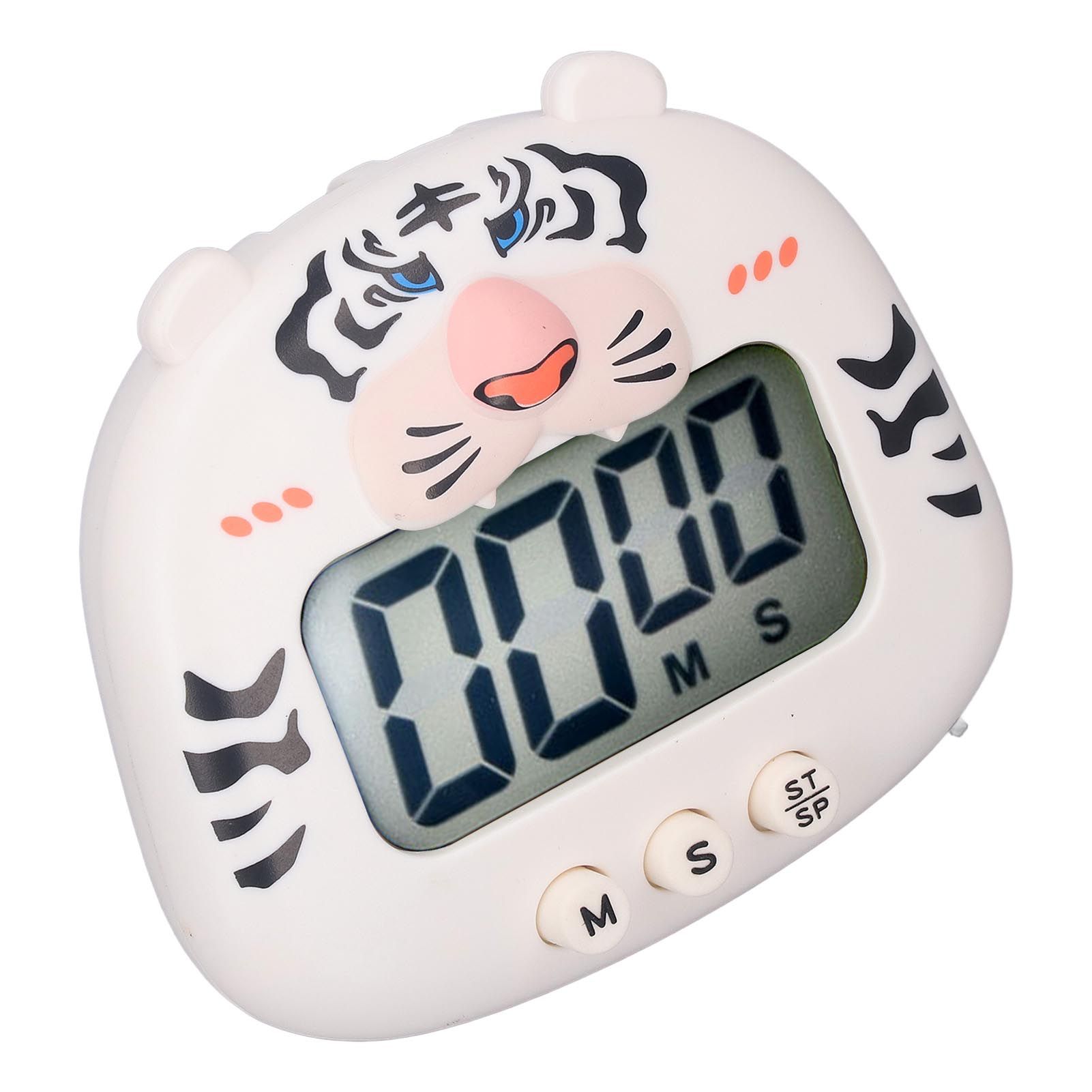 Digital Kitchen Timer Countup Countdown Cartoon Animal Sound Flash Alert Easy view 6