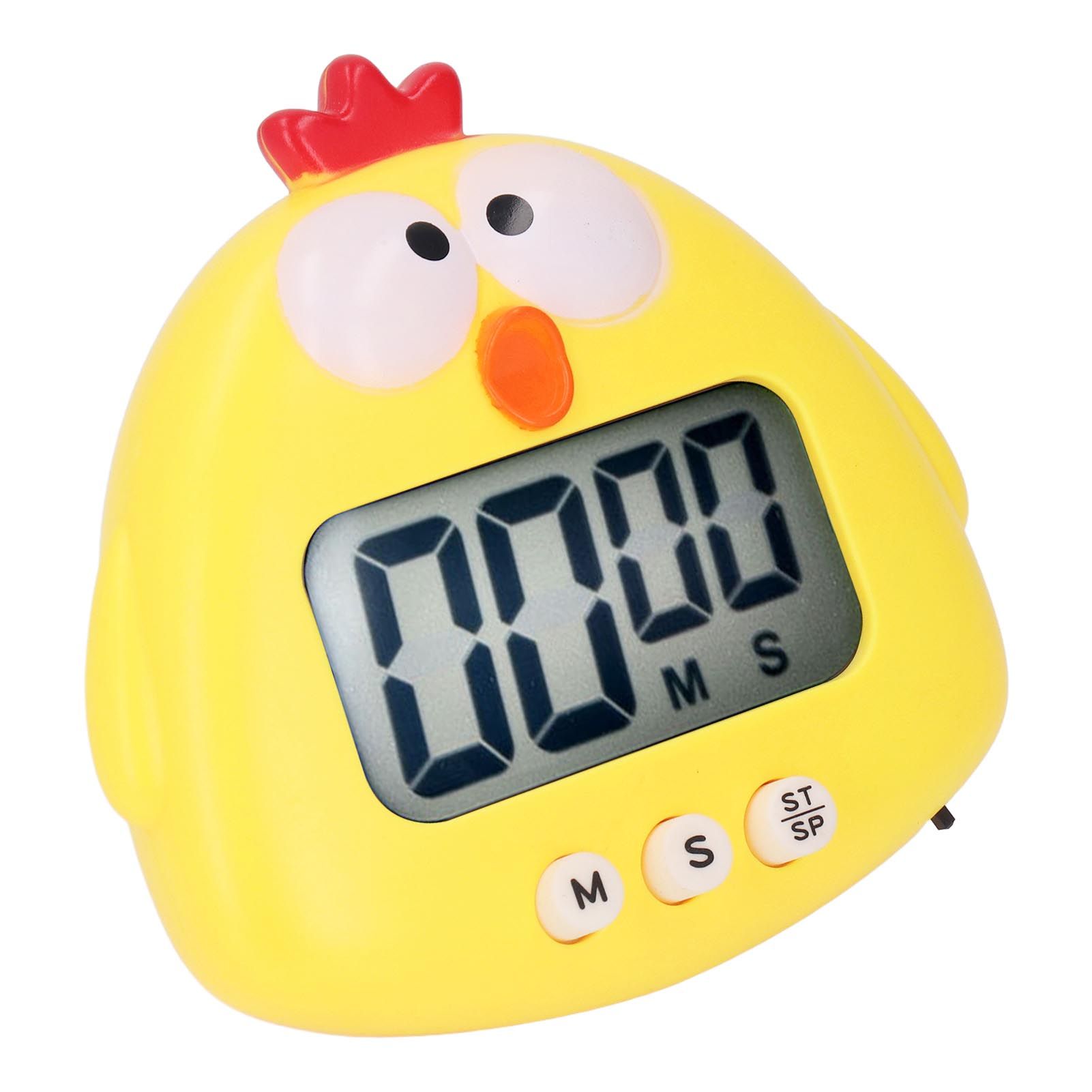 Digital Kitchen Timer Countup Countdown Cartoon Animal Sound Flash Alert Easy view 6