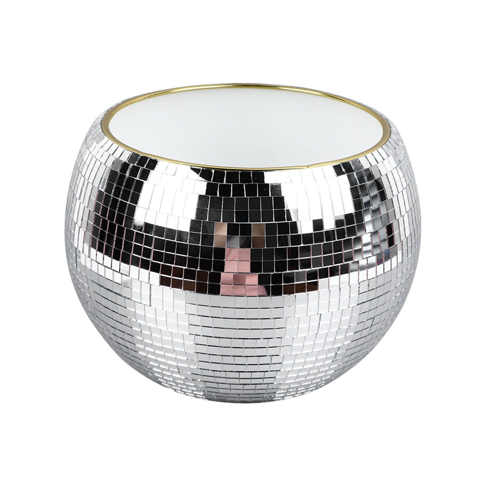 Ball Ice Bucket Plastic Beverage Tub Mirror Party Decor Bucket for Wine Cold view 10