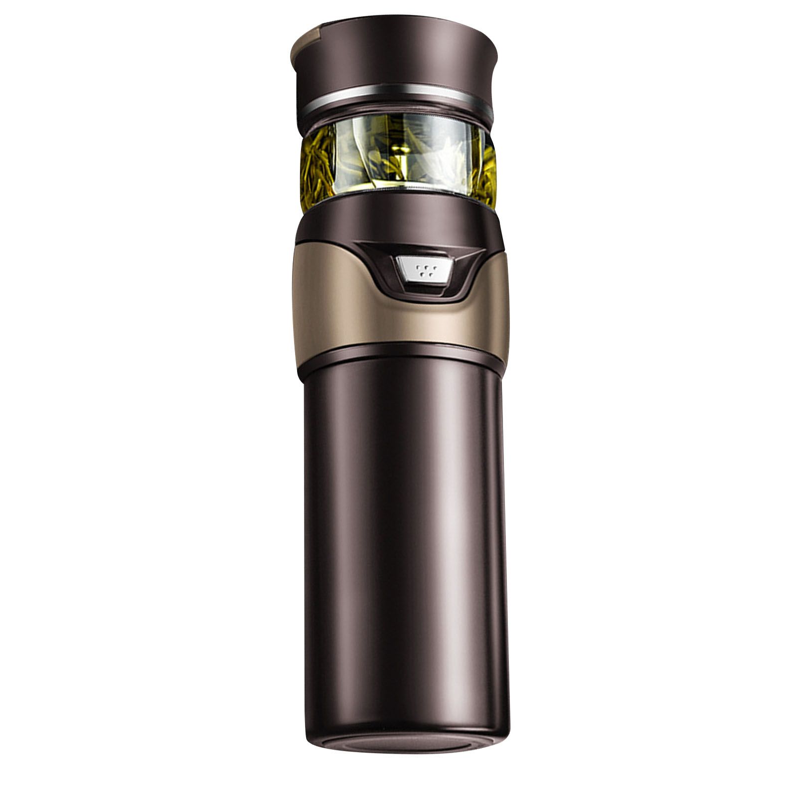 Tea Bottle with Infuser Tea Tumbler Stainless Steel Double Layer Insulated Cup view 3