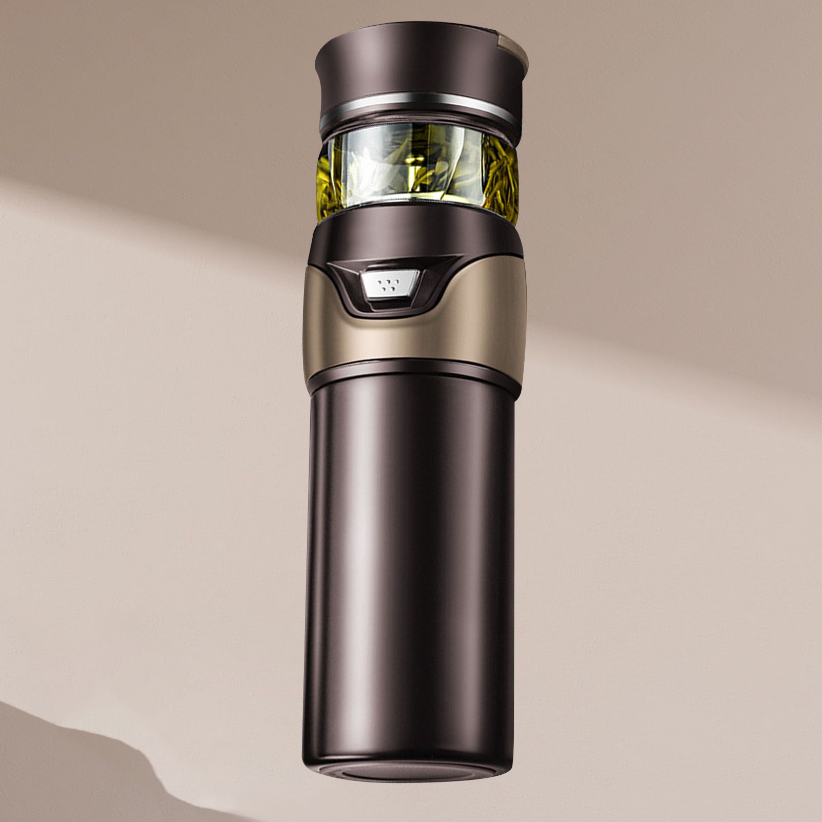 Tea Bottle with Infuser Tea Tumbler Stainless Steel Double Layer Insulated Cup view 5