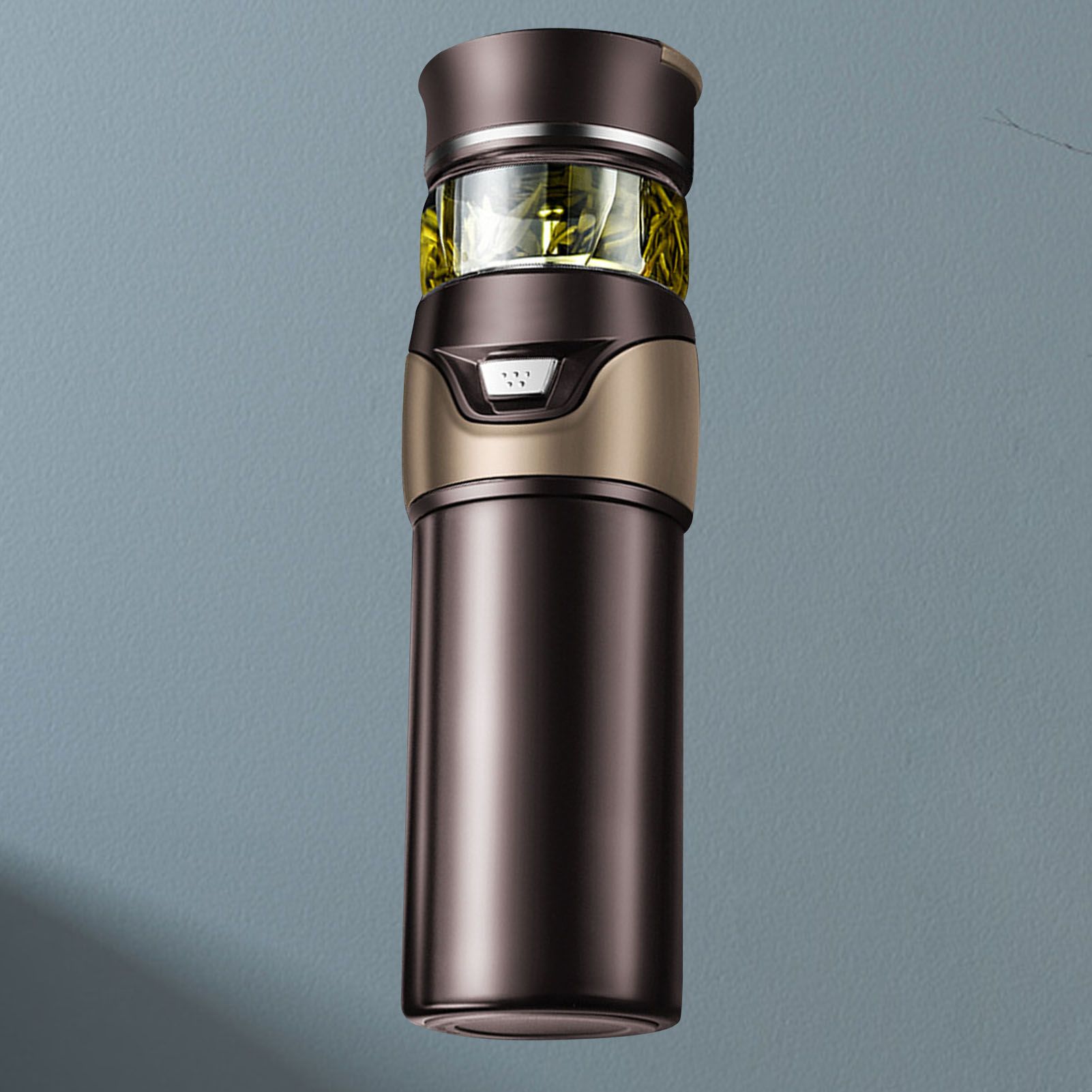 Tea Bottle with Infuser Tea Tumbler Stainless Steel Double Layer Insulated Cup view 6