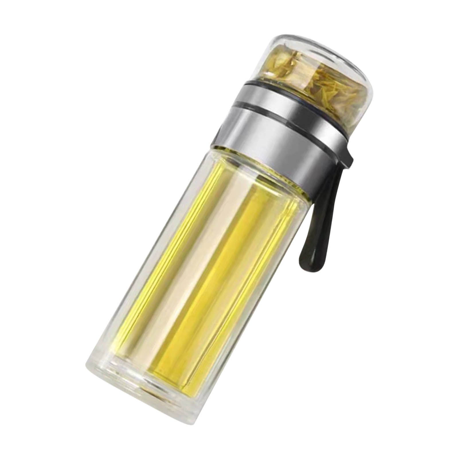 Glass Transparent Tea Bottle Portable Tea Water Bottle Tea and Water view 4