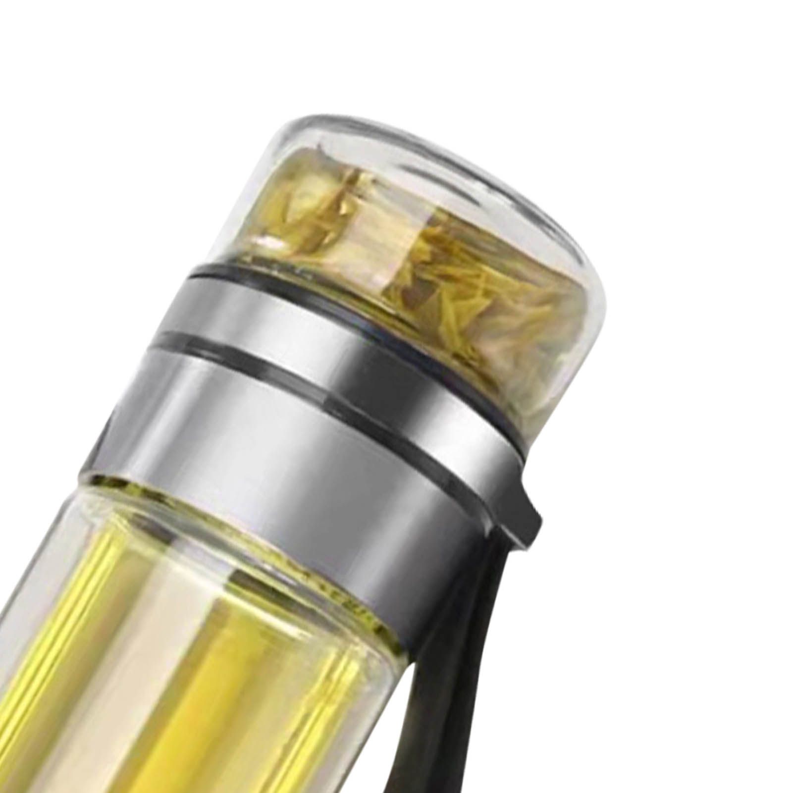 Glass Transparent Tea Bottle Portable Tea Water Bottle Tea and Water view 7