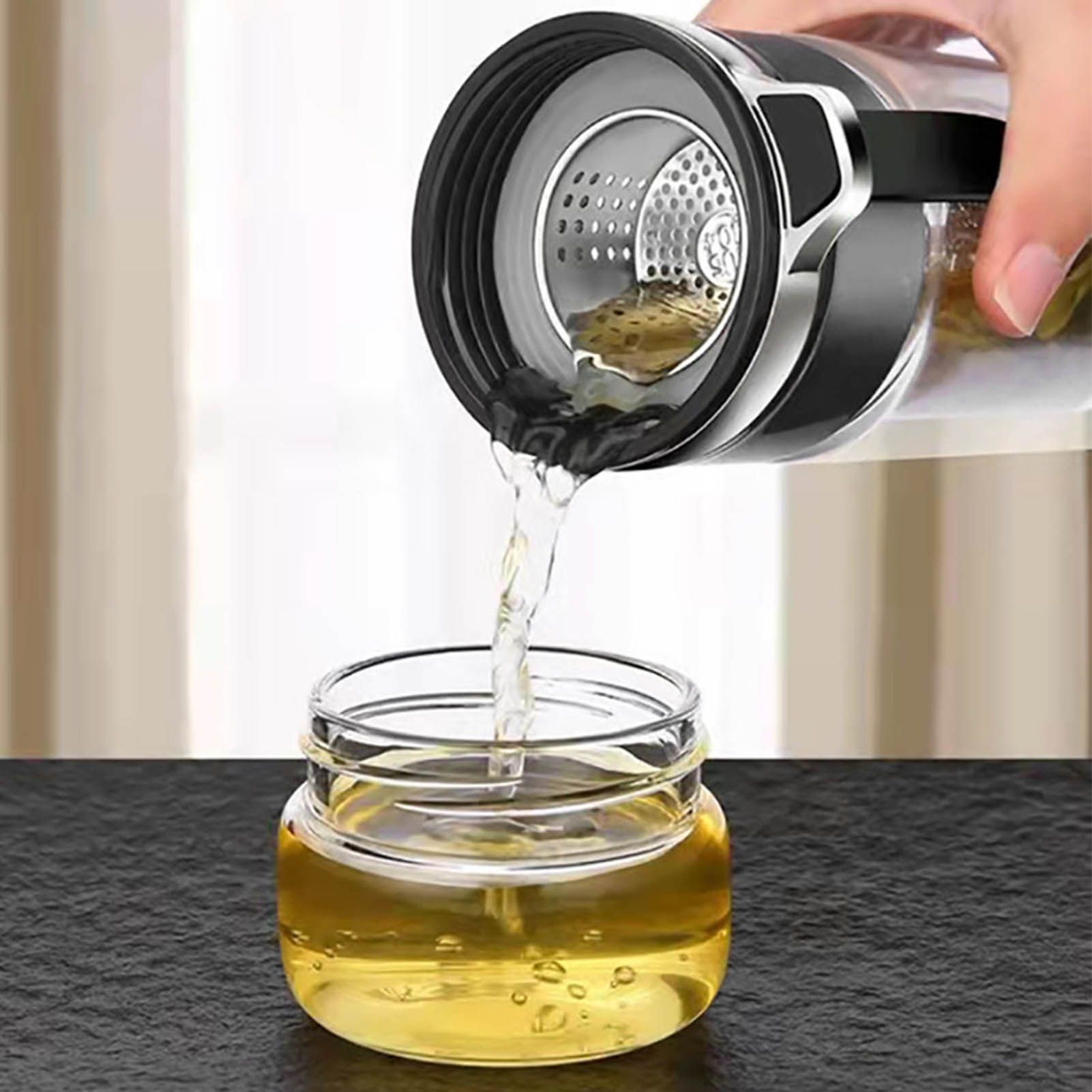 Glass Transparent Tea Bottle Portable Tea Water Bottle Tea and Water view 11