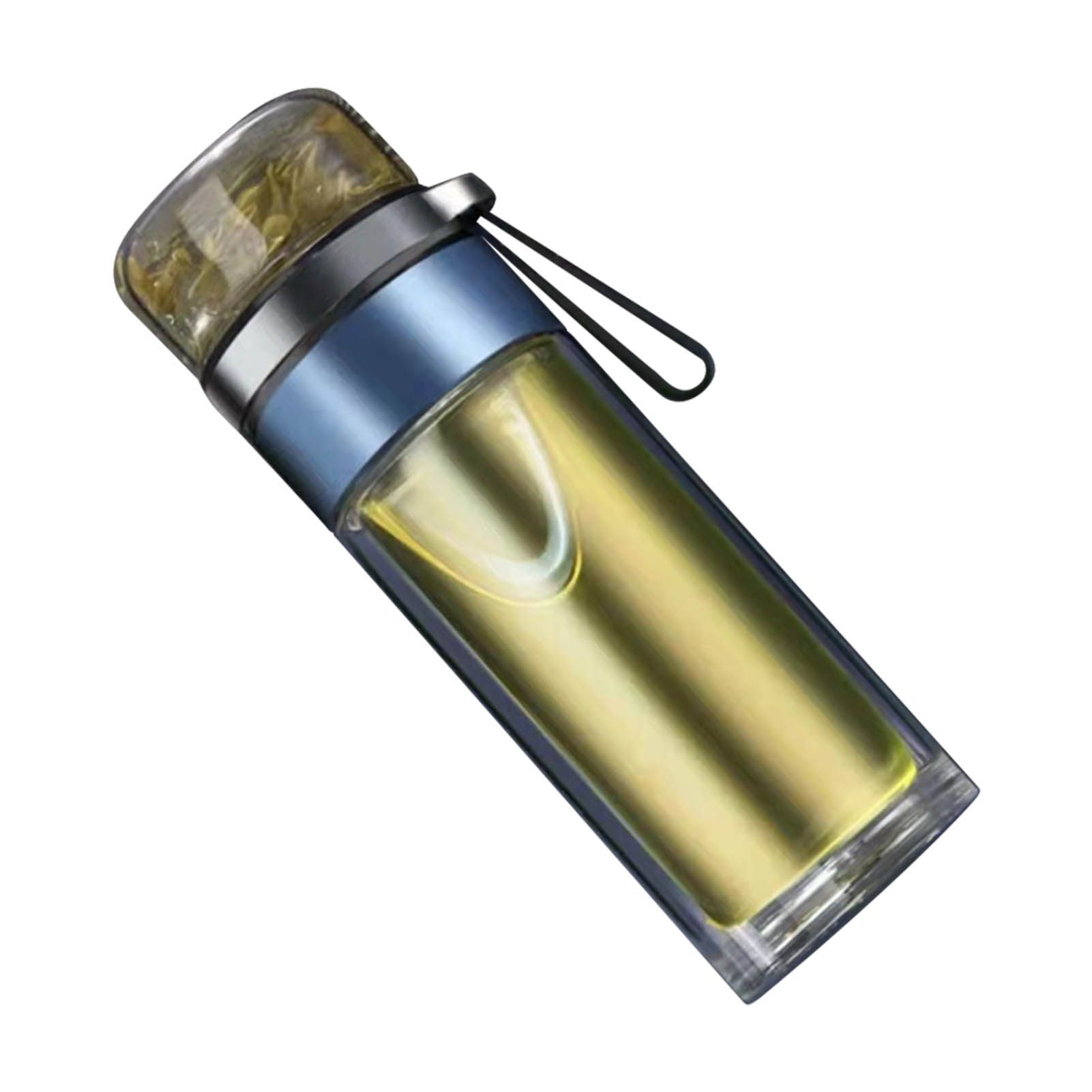 Glass Transparent Tea Bottle Portable Tea Water Bottle Tea and Water view 2