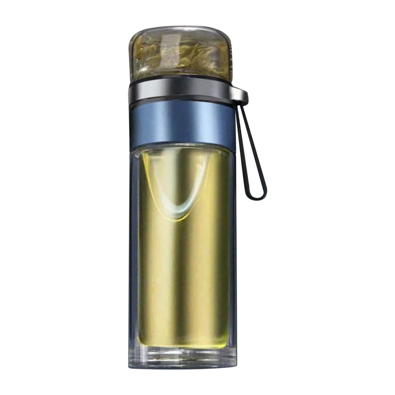 Glass Transparent Tea Bottle Portable Tea Water Bottle Tea and Water view 3