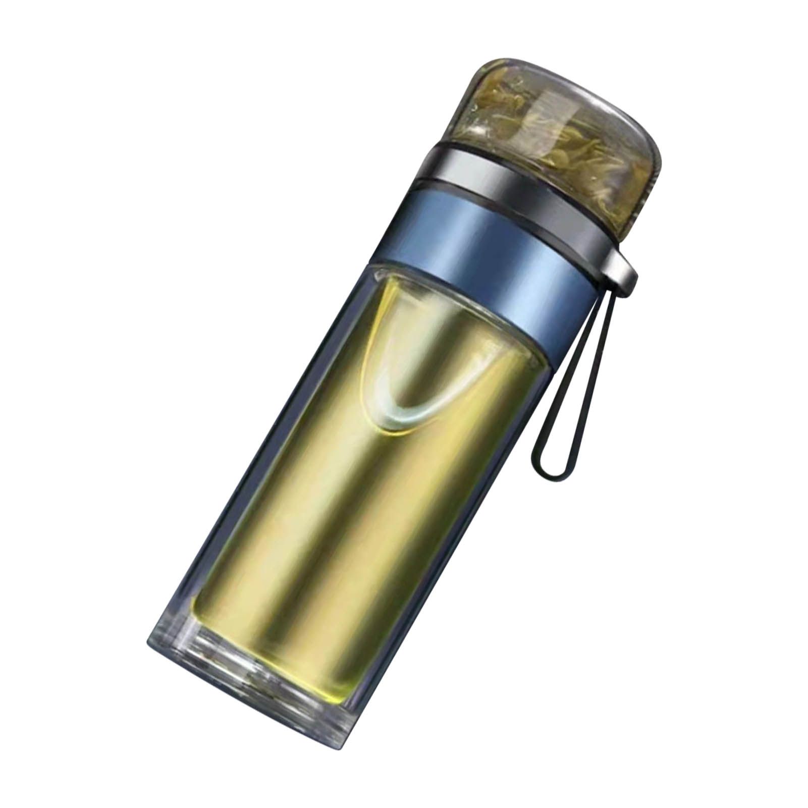 Glass Transparent Tea Bottle Portable Tea Water Bottle Tea and Water view 4