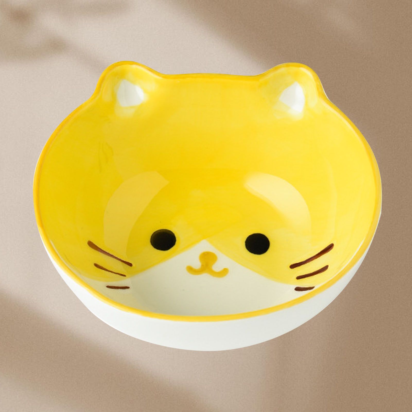 Kids Bowl Ceramic Cute Cartoon Animal Shape Rice Bowls Reusable Dinner view 6