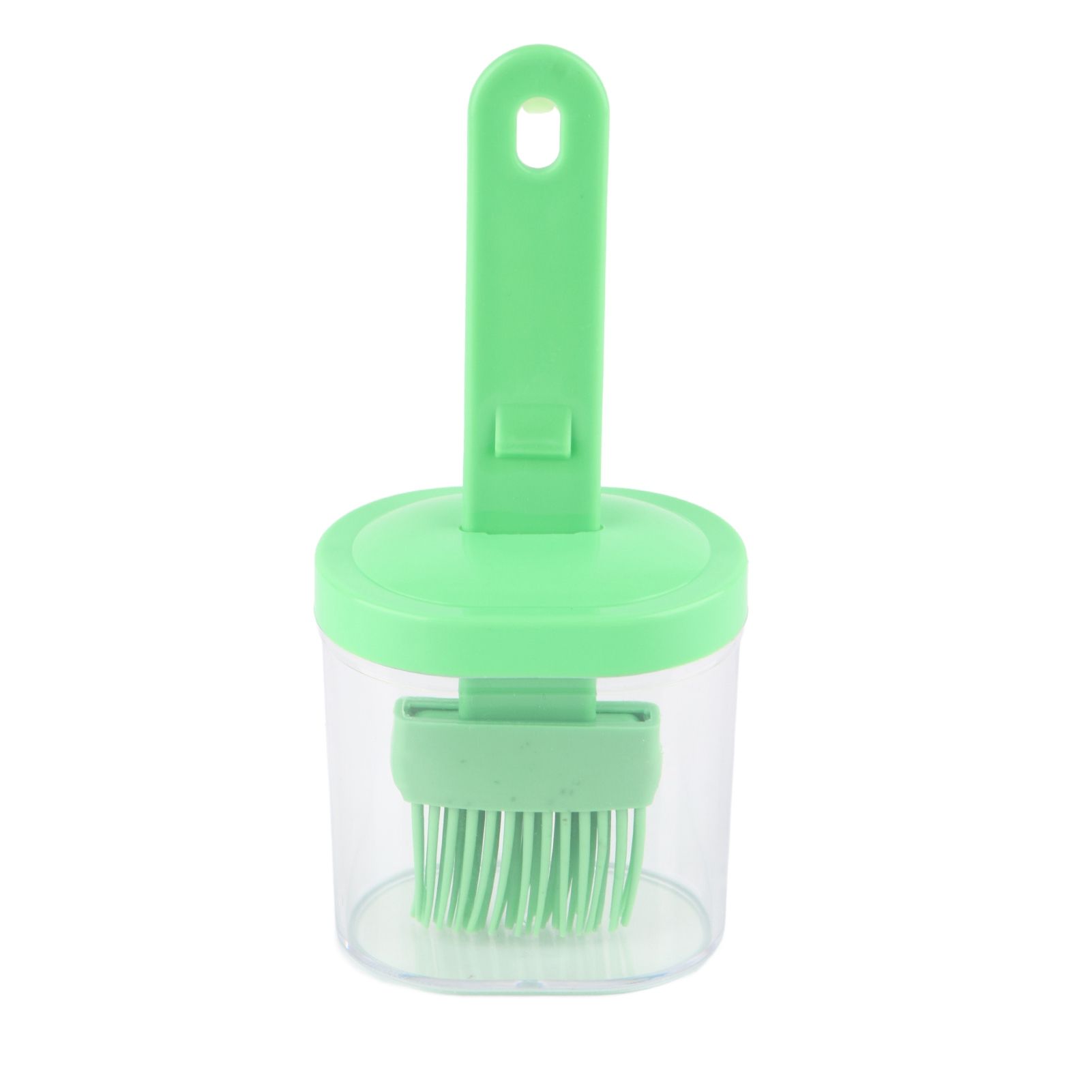 Integrated Silicone Oil Bottle Brush Olive Oil Dispenser Bottle with Silicone