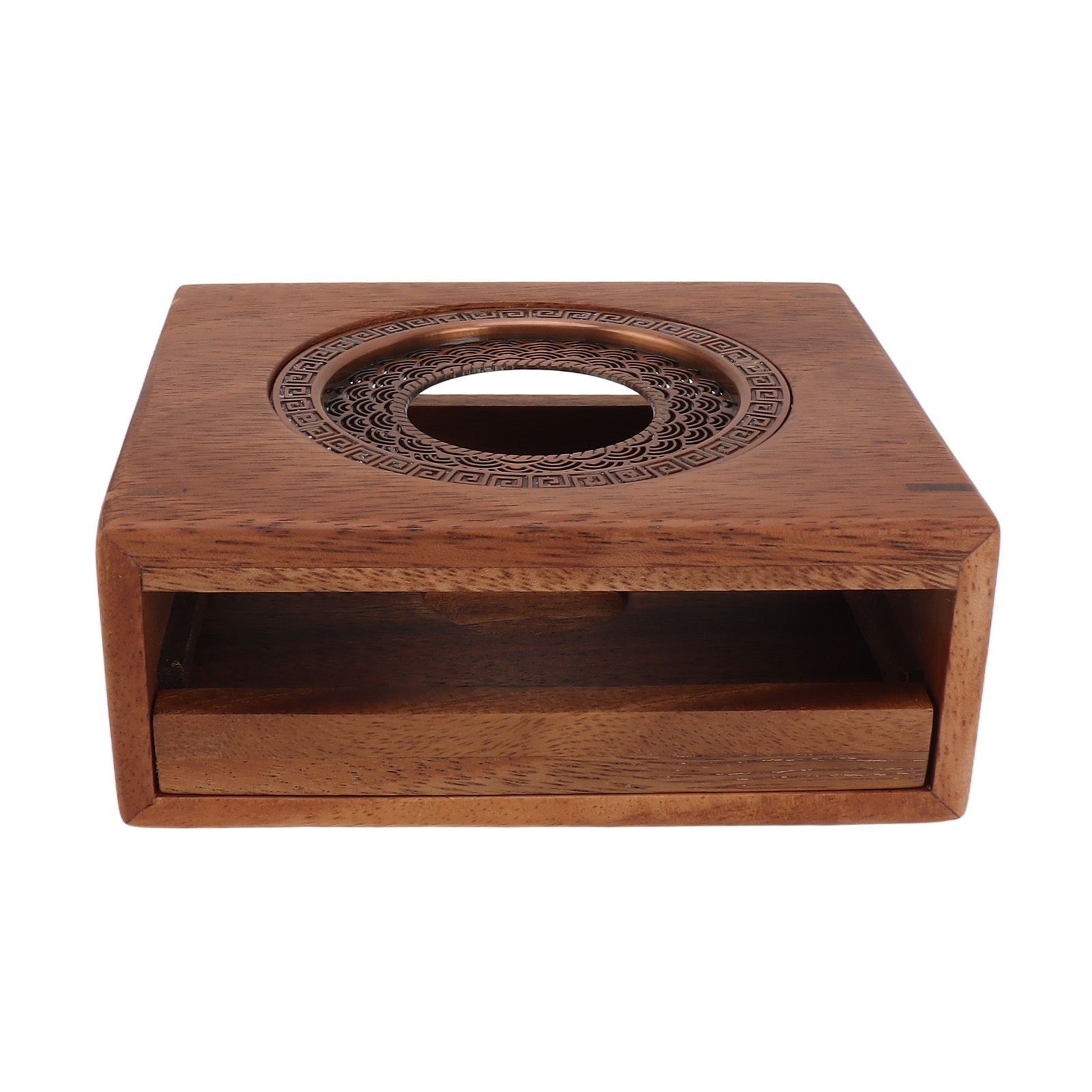 Candle Tea Warmer Japanese Style Walnut Teapot Warmer Home Universal Tea view 7