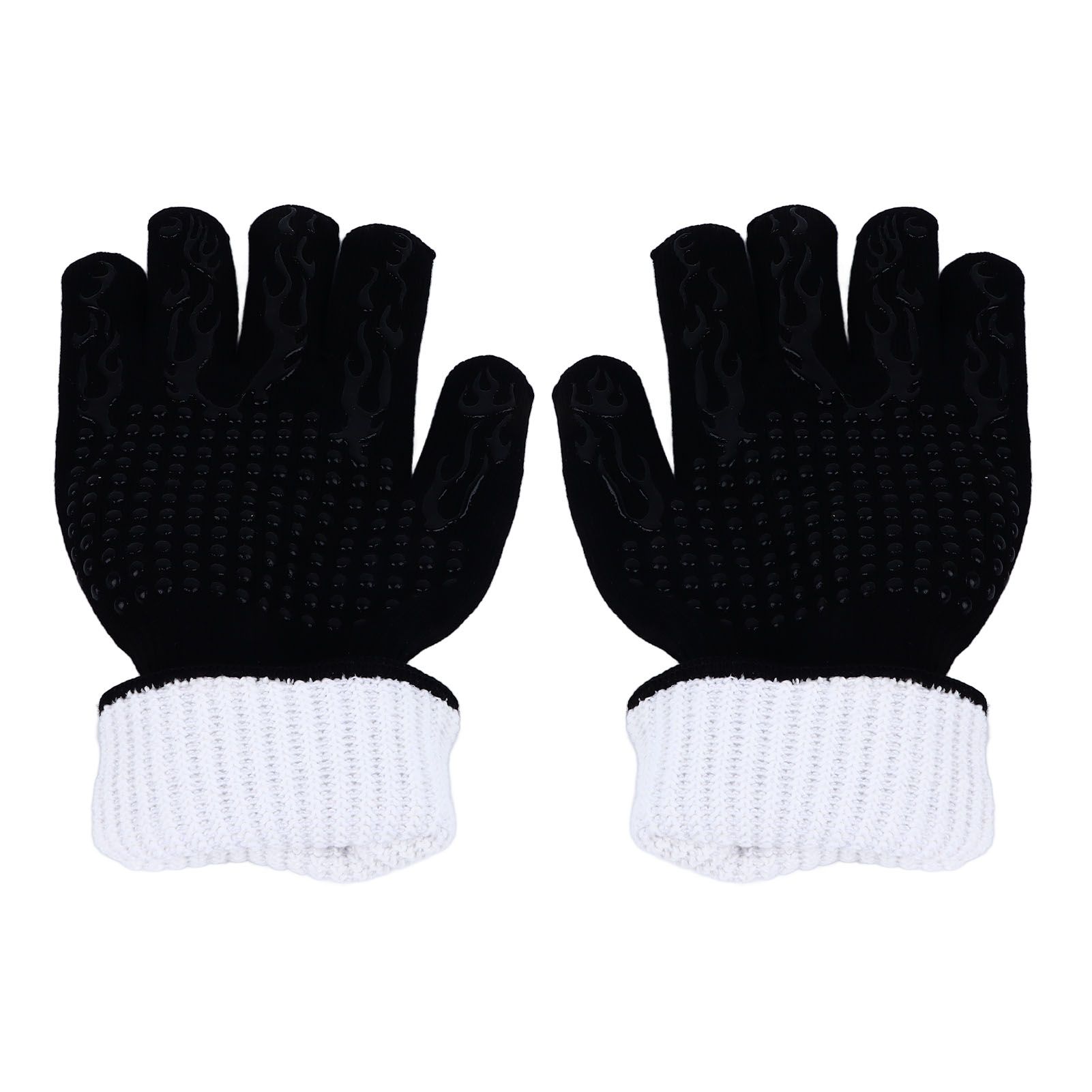 BBQ Gloves Fireproof Heat Resistant Prevent Slip Grilling Gloves for Microwave view 10