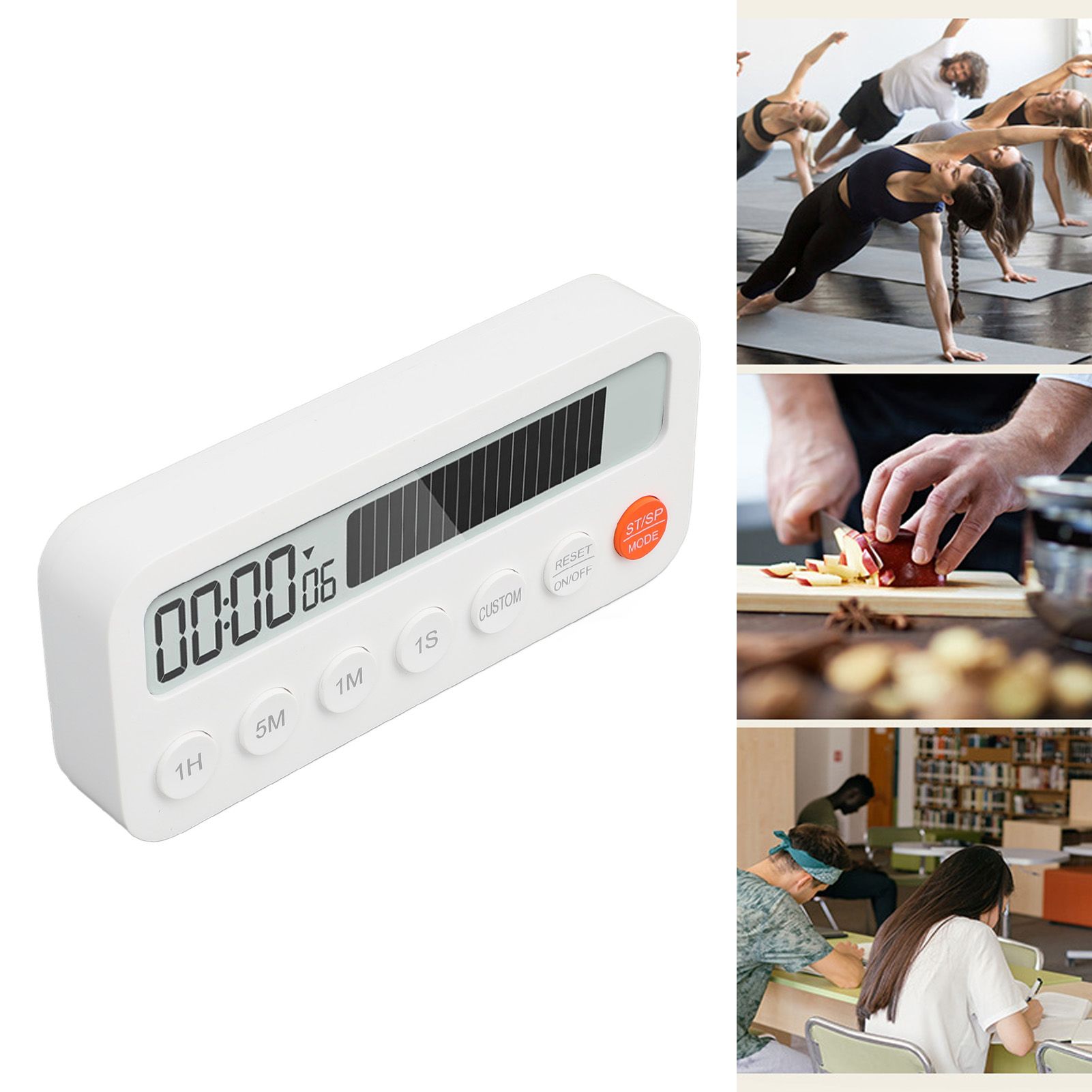 Digital Countdown Kitchen Timer Volume Adjustable Magnetic Cooking Timer for view 12