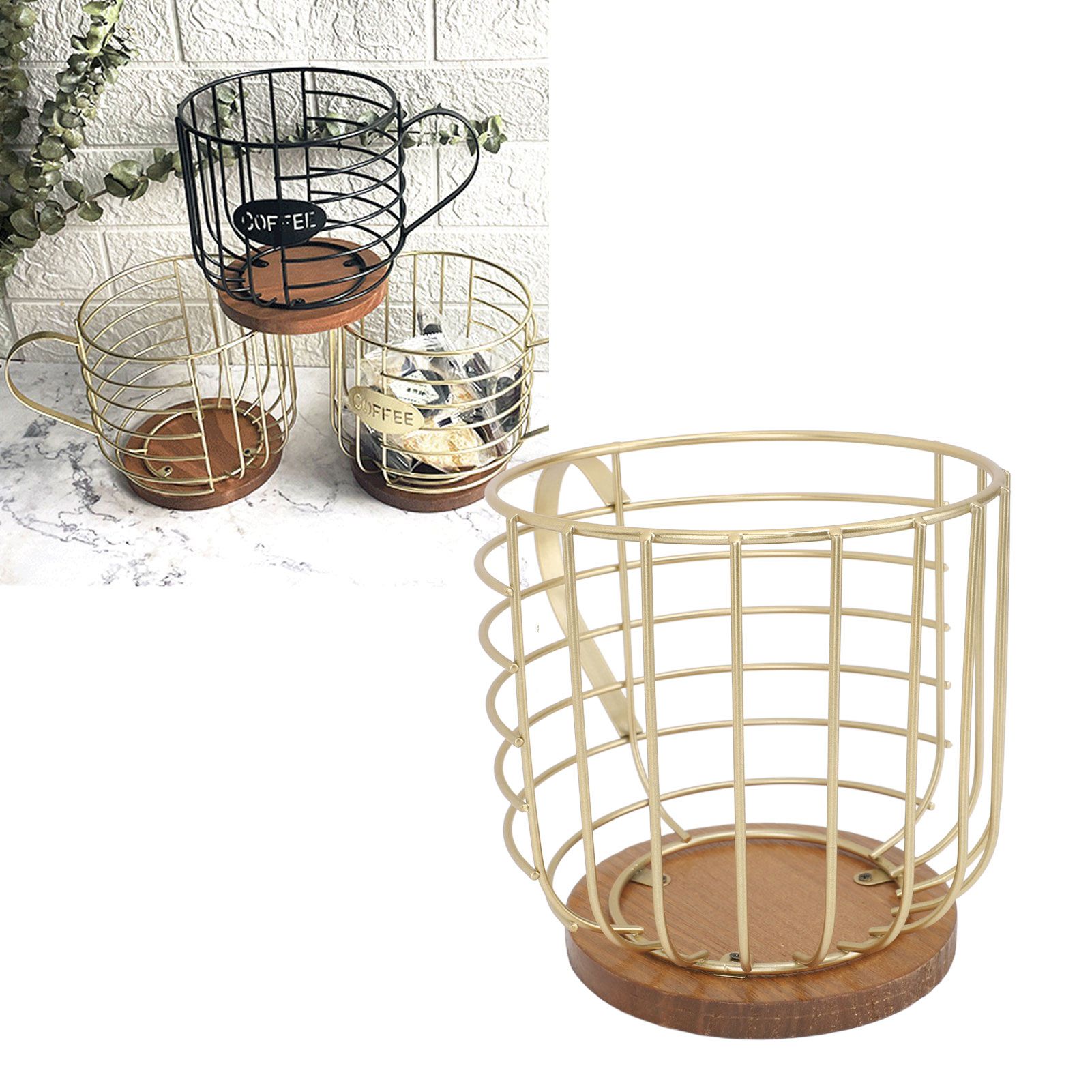 Mug Shape Coffee Pod Holder Coffee Capsule Storage Basket for Counter Coffee view 12