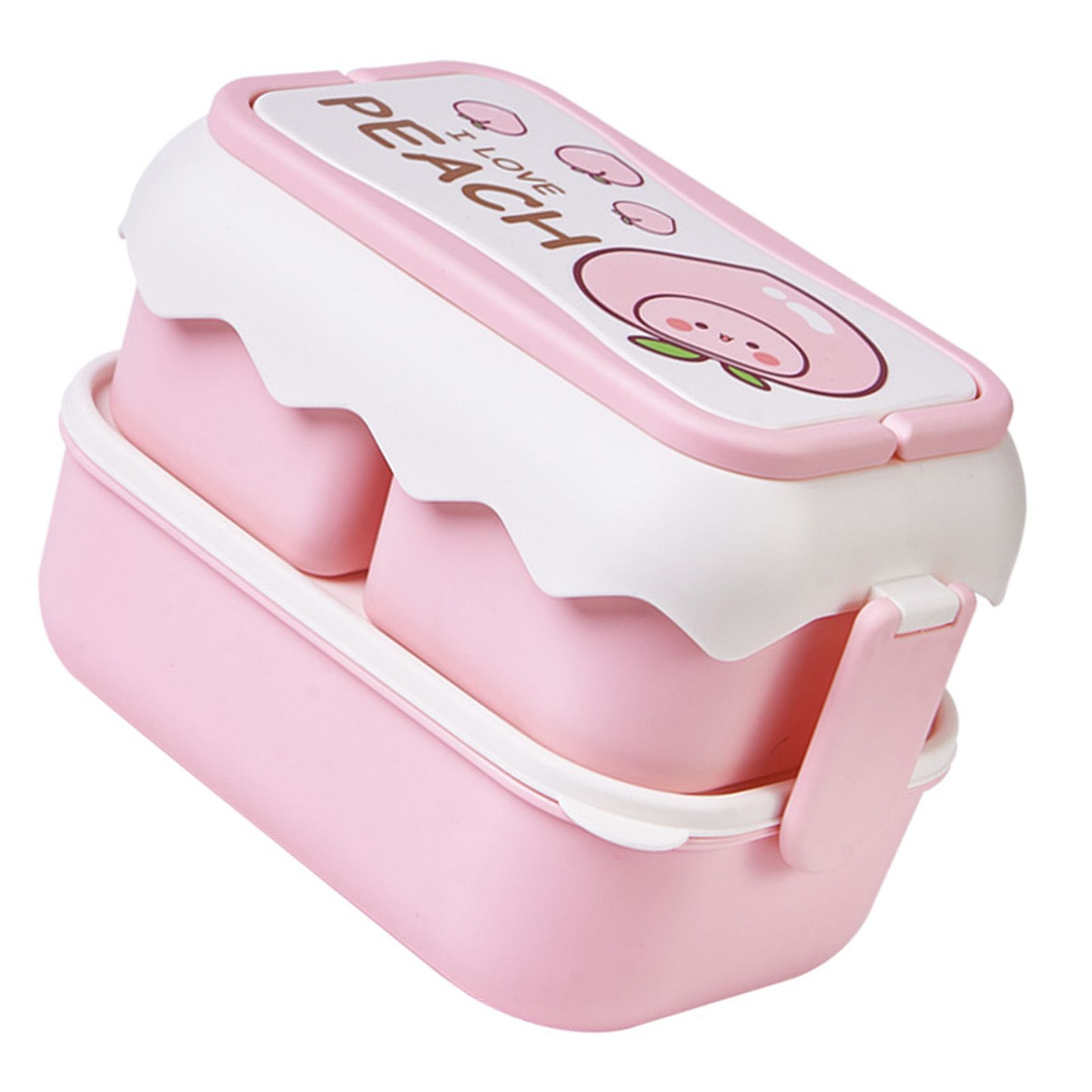 Cute Portable Students Lunch Box Microwaveable Children Cartoon Bento Box view 4
