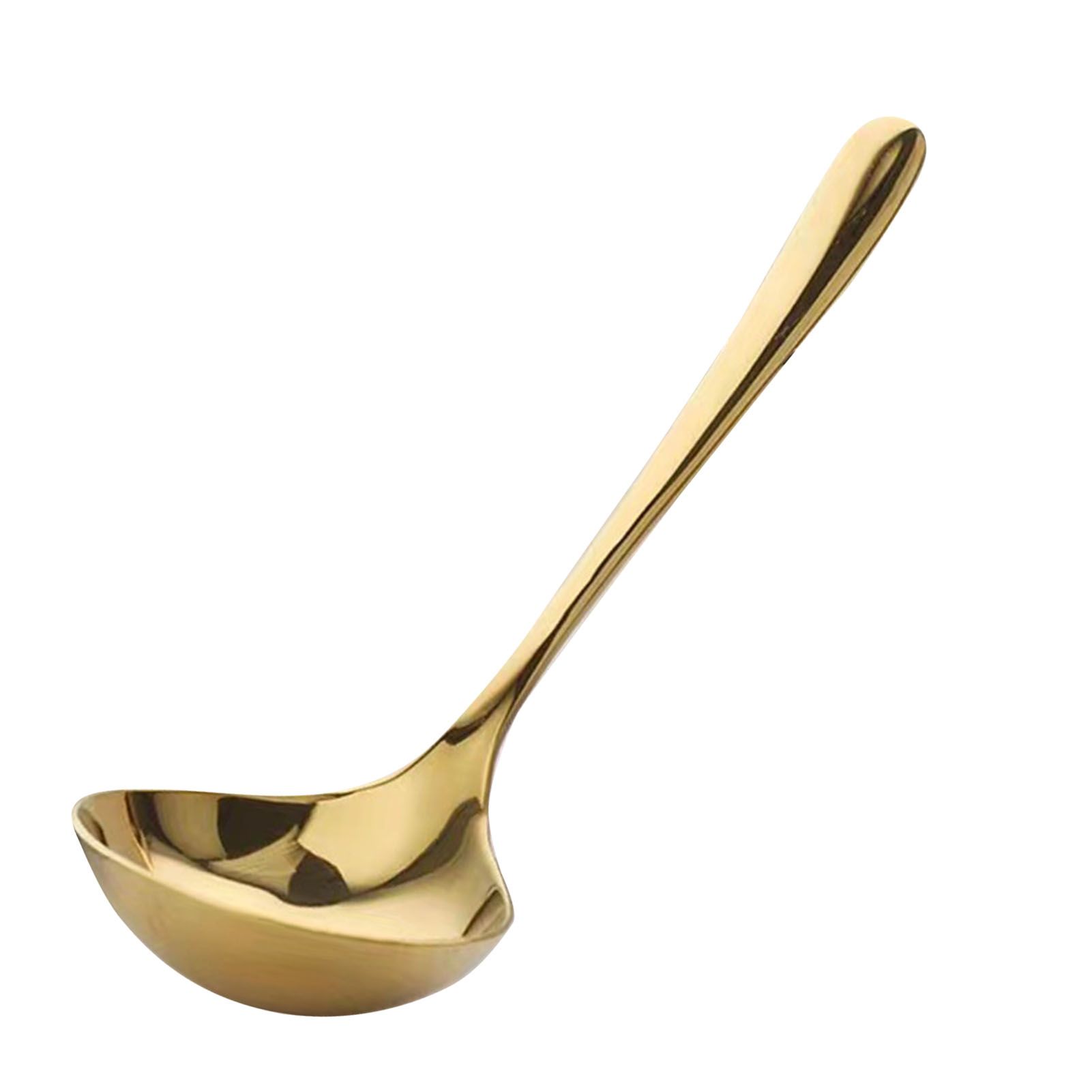 Kitchen Soup Ladle 304 Stainless Steel Large Size Long Handle Cooking Ladle view 2