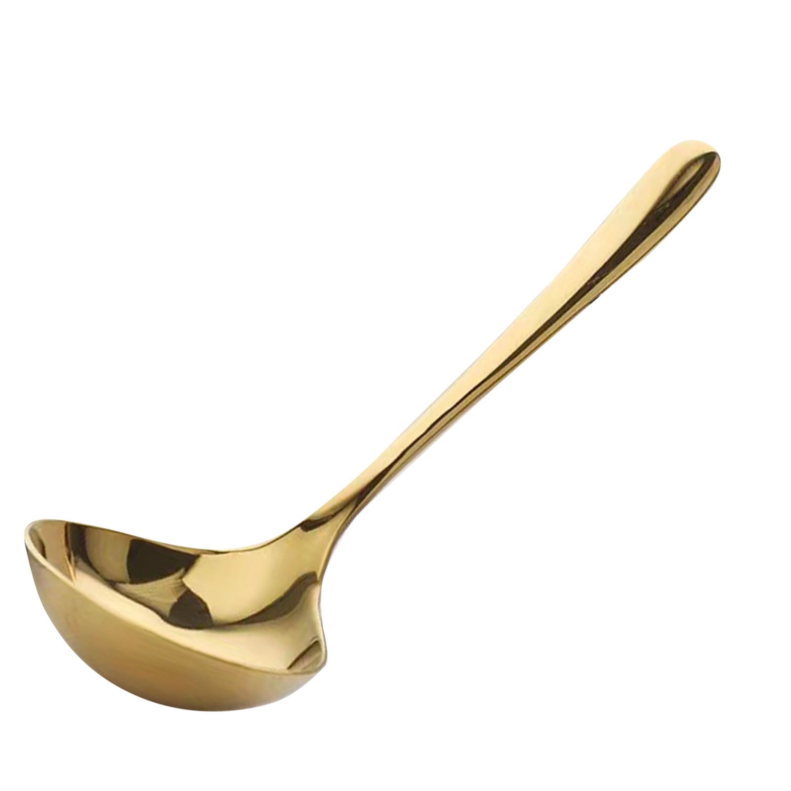Kitchen Soup Ladle 304 Stainless Steel Large Size Long Handle Cooking Ladle view 3
