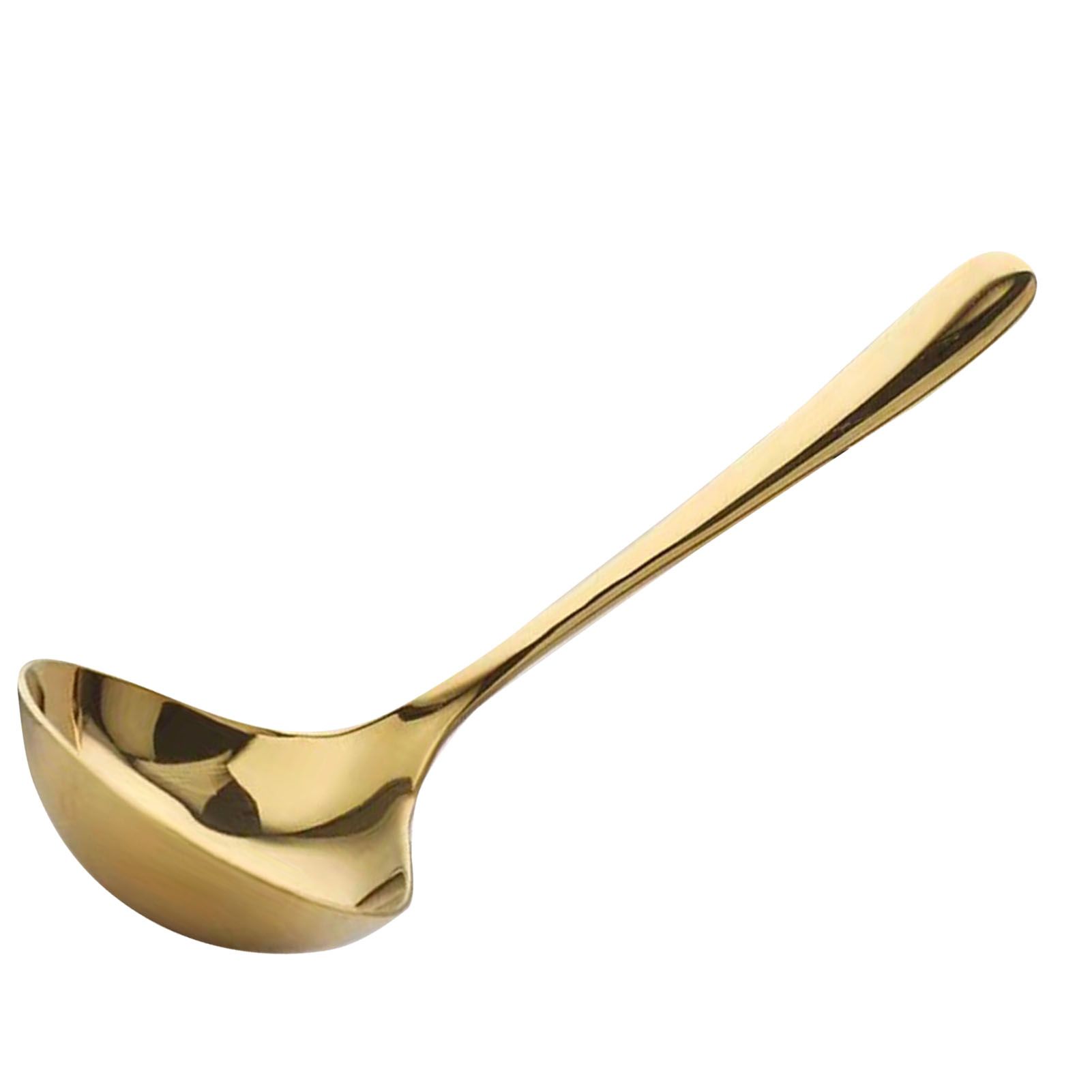 Kitchen Soup Ladle 304 Stainless Steel Large Size Long Handle Cooking Ladle view 4