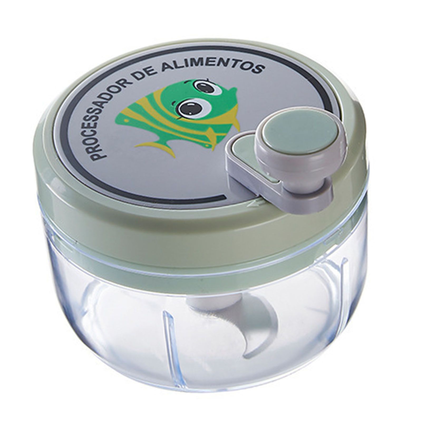 Manual Garlic Chopper Highly Efficient Multifunctional Safe Sturdy Durable view 2
