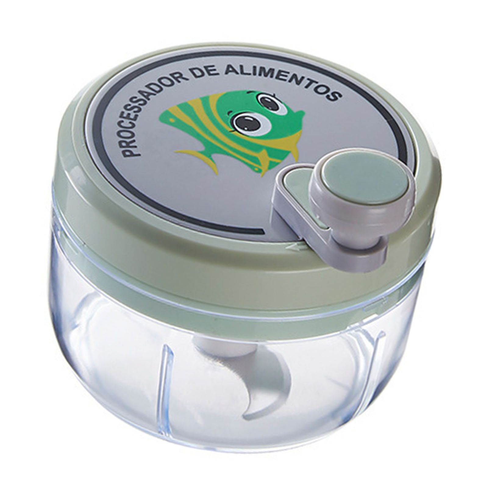 Manual Garlic Chopper Highly Efficient Multifunctional Safe Sturdy Durable view 3