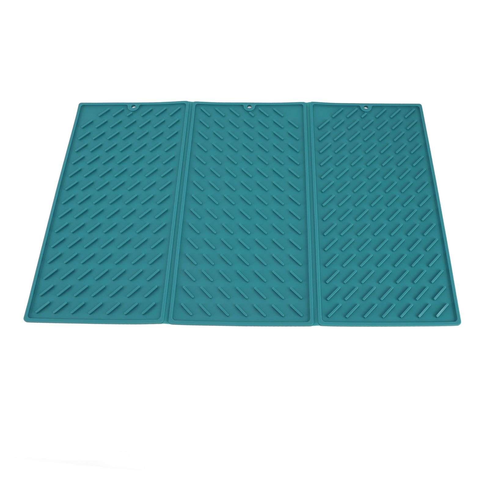 3 Fold Counter Foldable Drying Mat Silicone Fast Drying Waterproof Reusable view 3