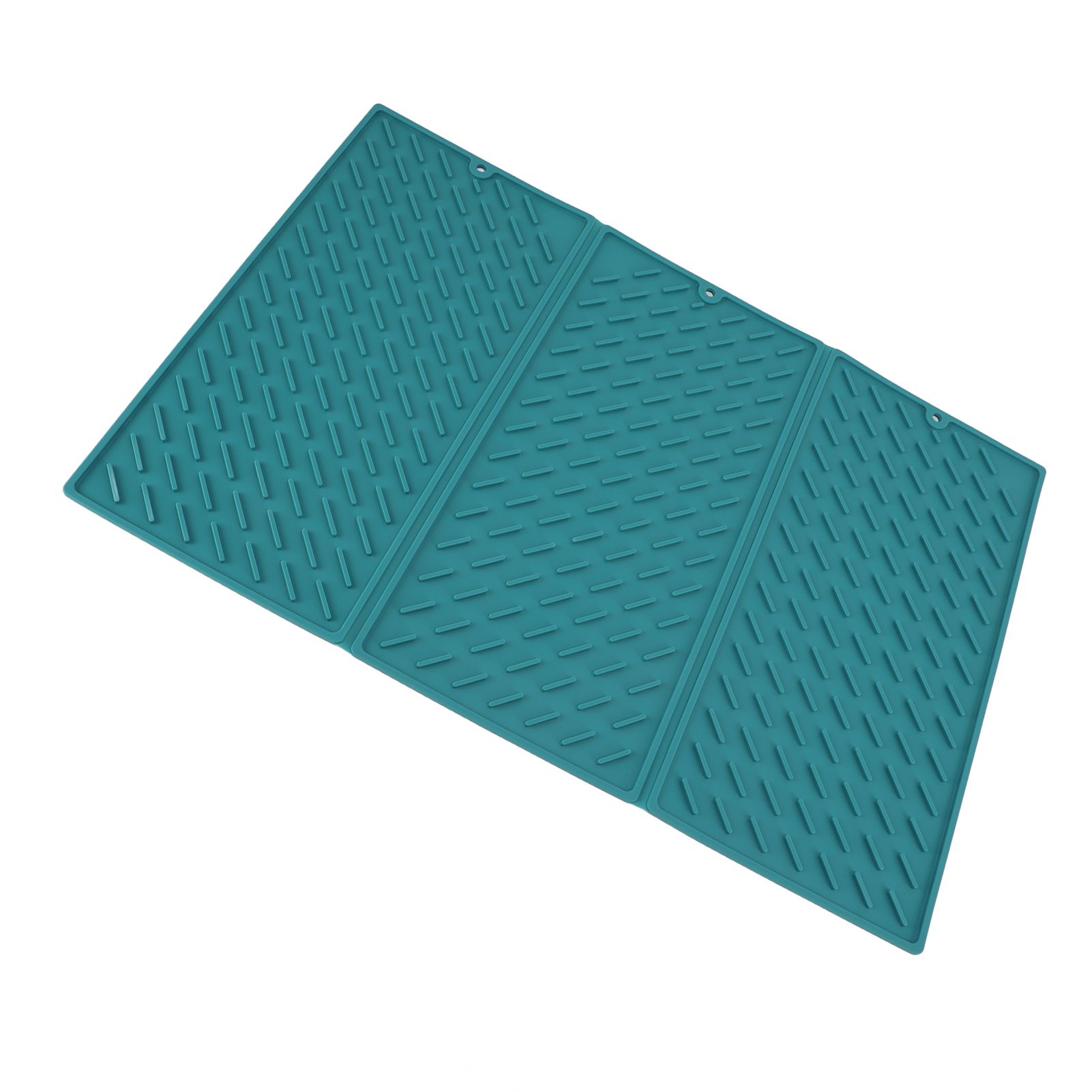 3 Fold Counter Foldable Drying Mat Silicone Fast Drying Waterproof Reusable view 4