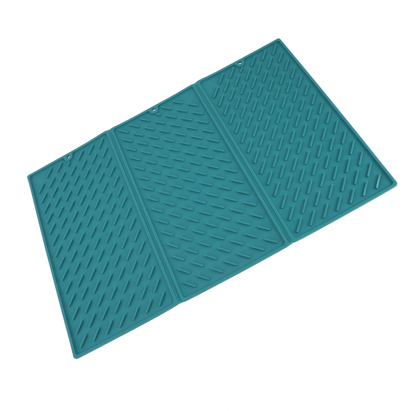 3 Fold Counter Foldable Drying Mat Silicone Fast Drying Waterproof Reusable view 5