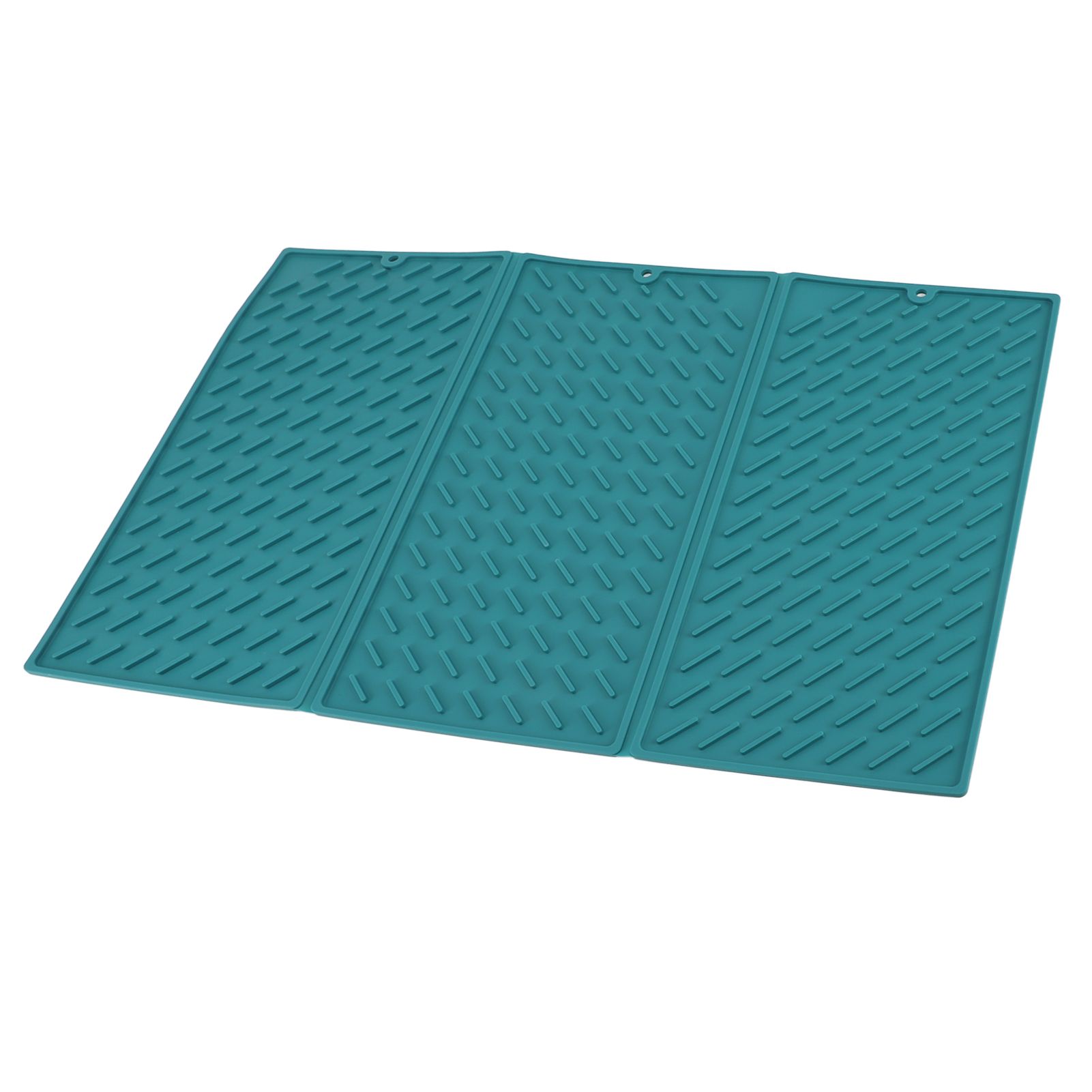 3 Fold Counter Foldable Drying Mat Silicone Fast Drying Waterproof Reusable view 7
