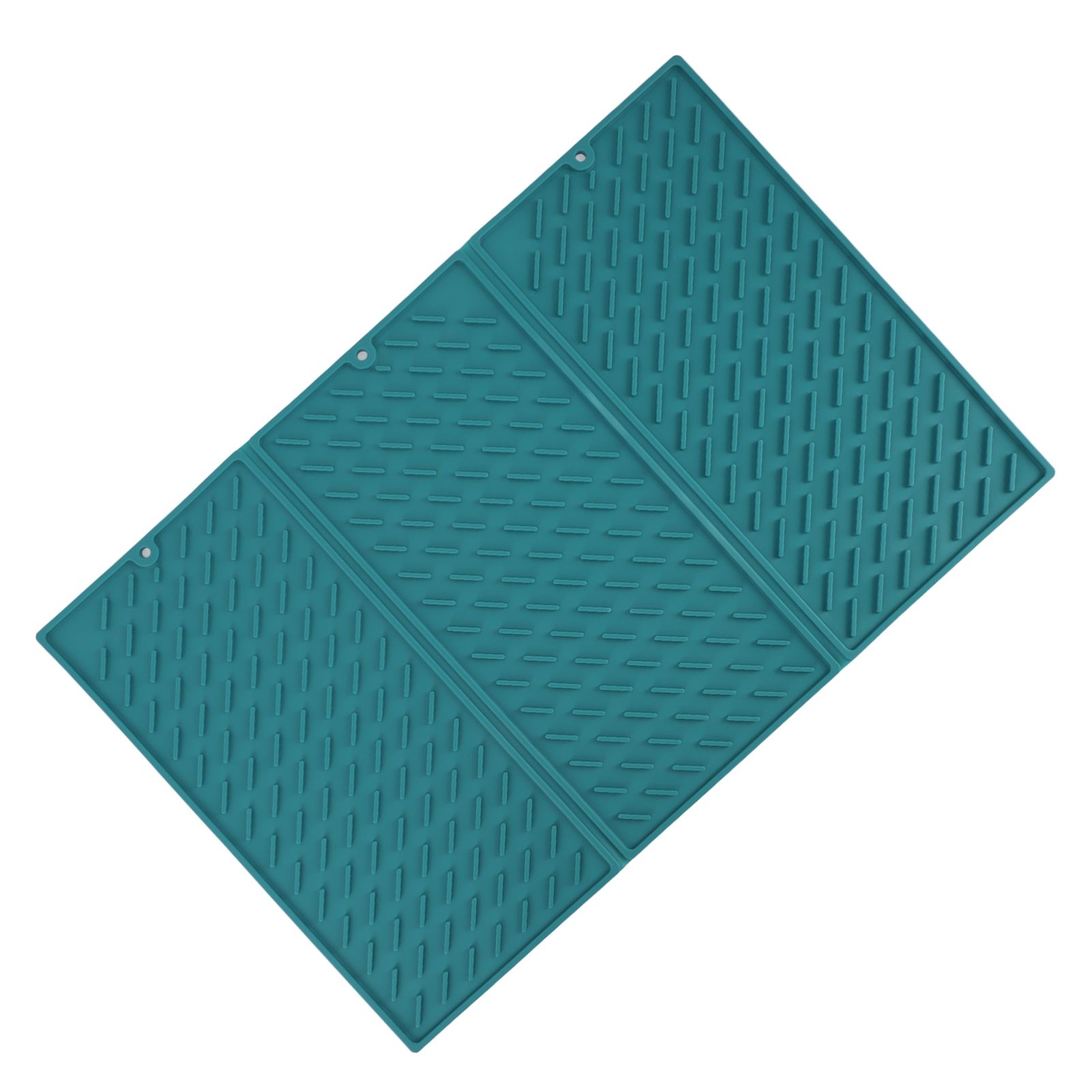 3 Fold Counter Foldable Drying Mat Silicone Fast Drying Waterproof Reusable view 9