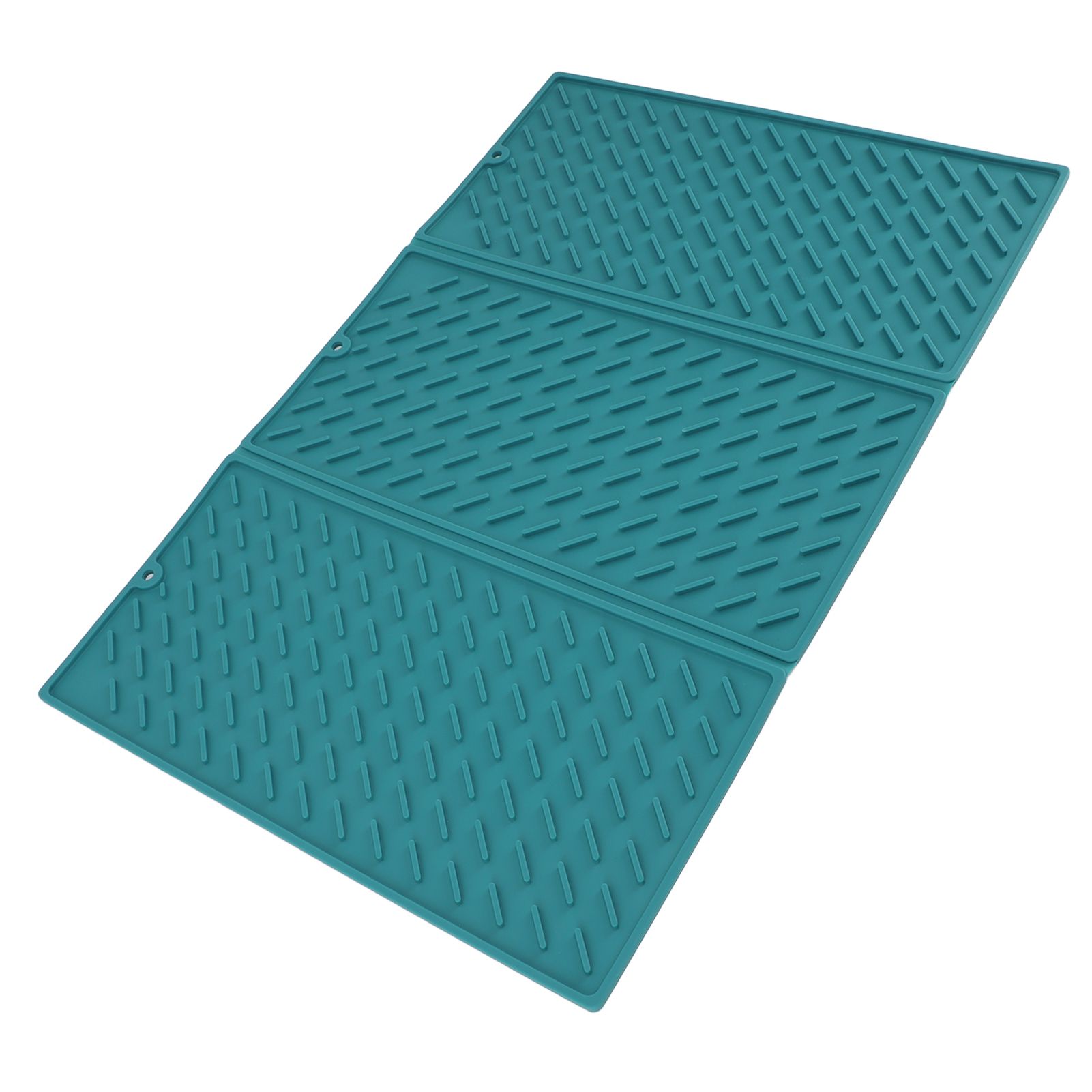 3 Fold Counter Foldable Drying Mat Silicone Fast Drying Waterproof Reusable view 10
