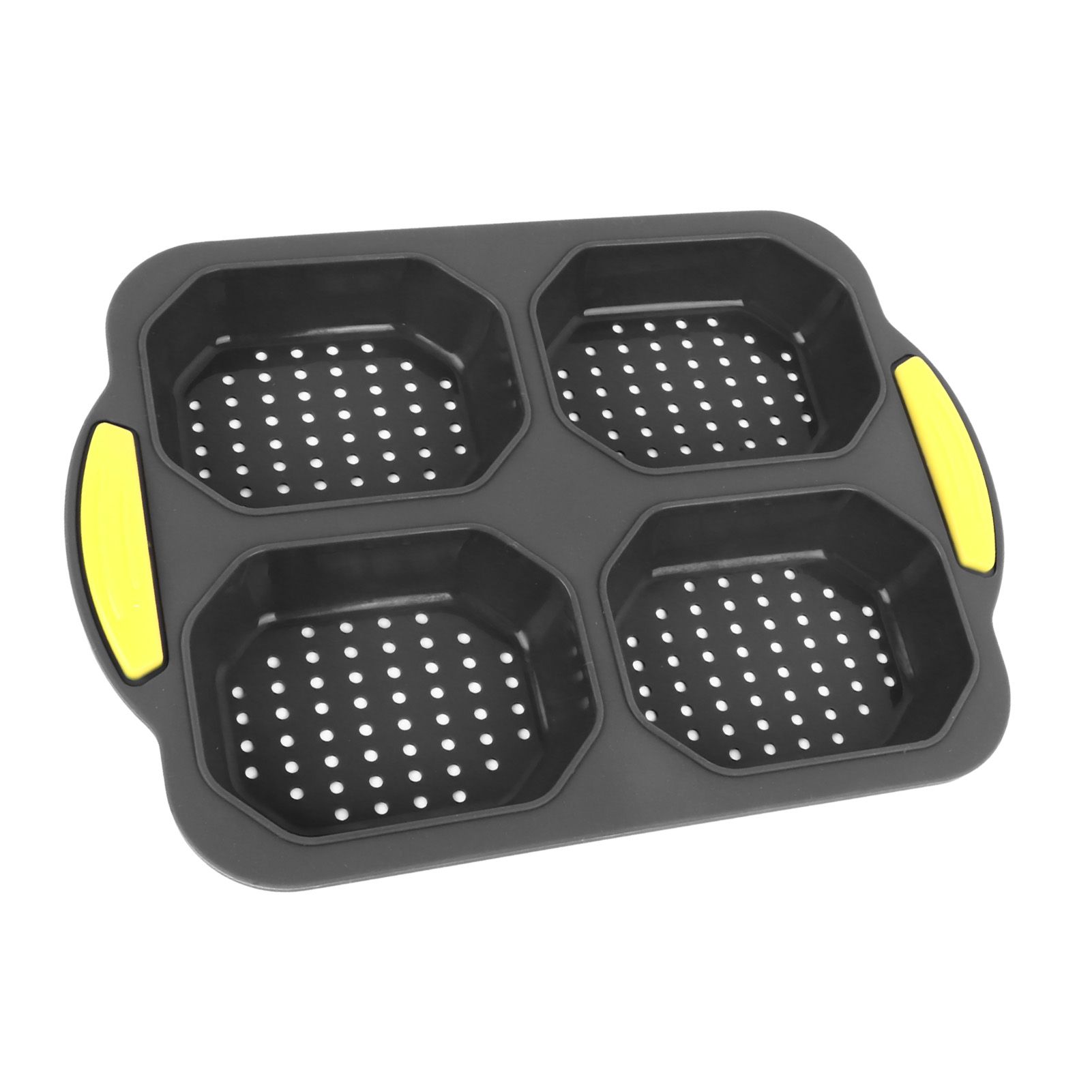 4 Grid Silicone Loaf Pan Baking Pan for Baking French Baguettes Hot Dog Buns view 8