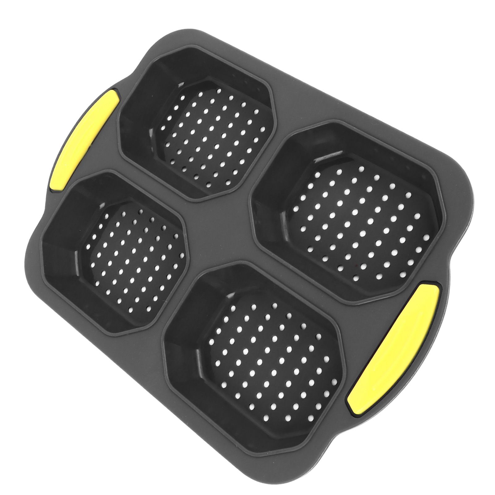 4 Grid Silicone Loaf Pan Baking Pan for Baking French Baguettes Hot Dog Buns view 10
