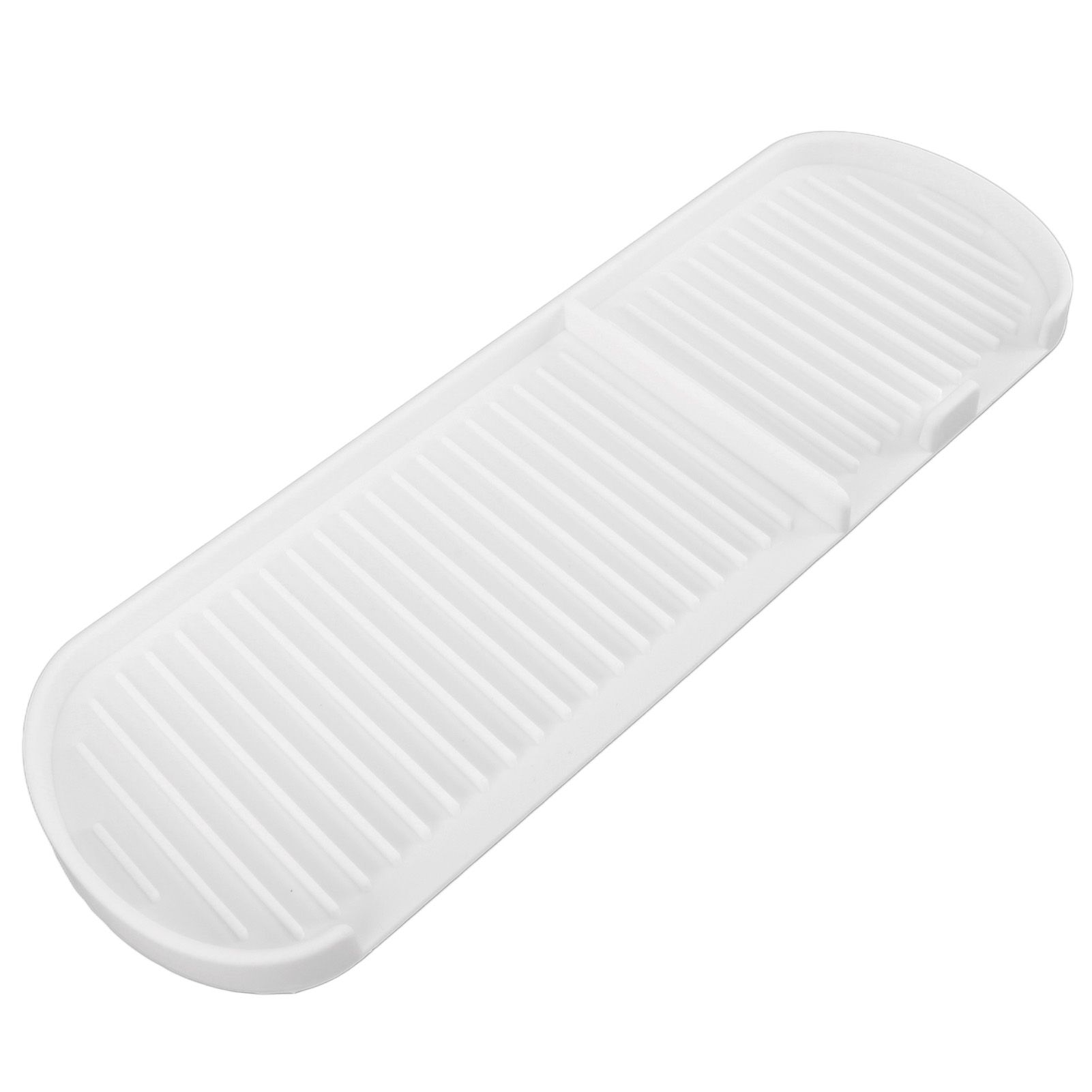 Counter Silicone Drainage Tray Food Grade Skid Resistance Frosted Bottom view 9