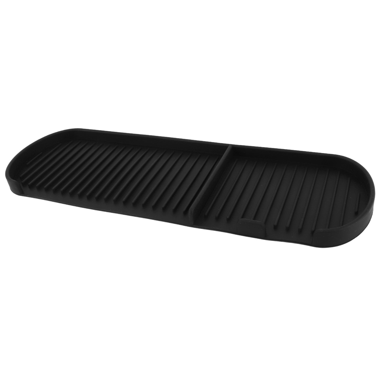 Counter Silicone Drainage Tray Food Grade Skid Resistance Frosted Bottom view 5