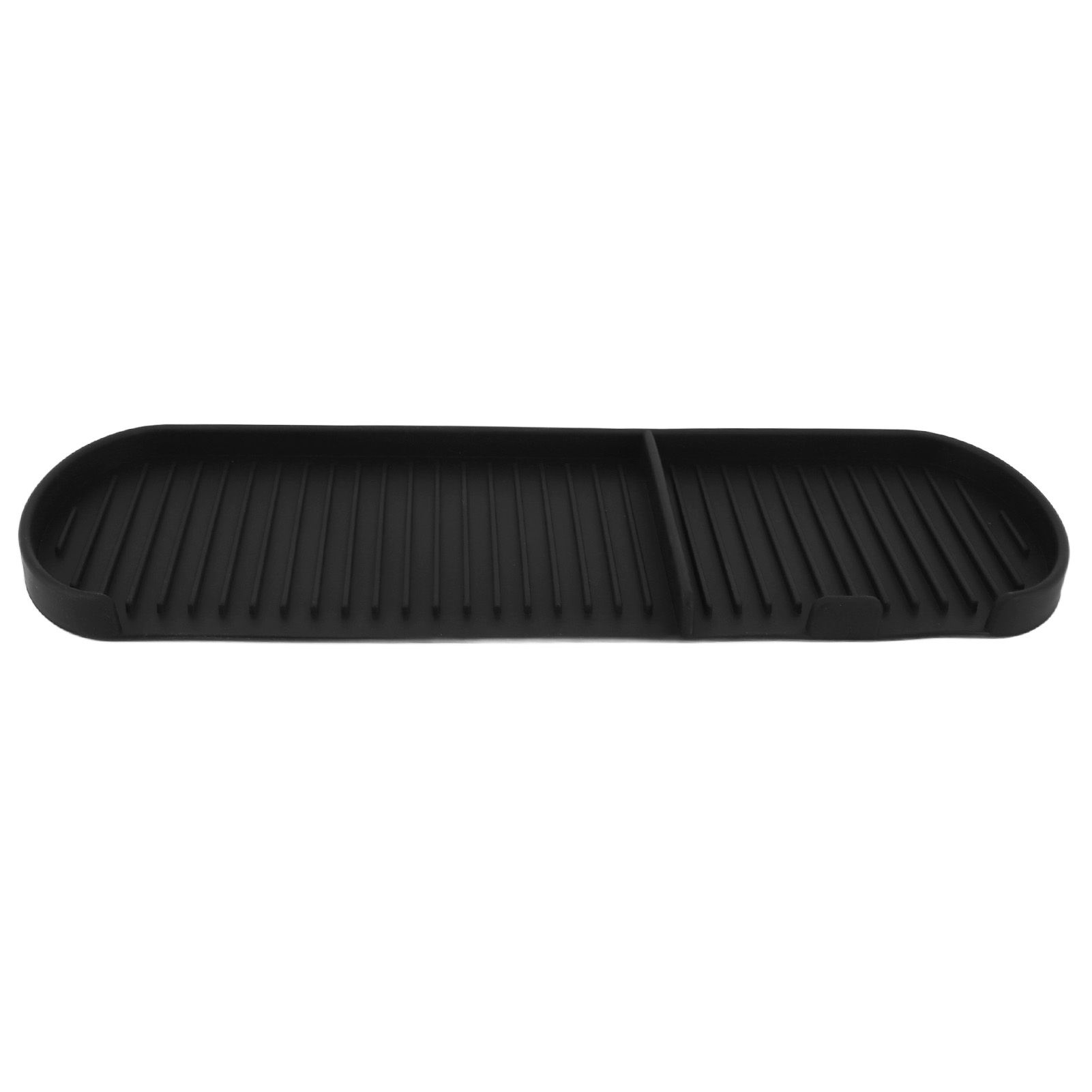 Counter Silicone Drainage Tray Food Grade Skid Resistance Frosted Bottom view 6